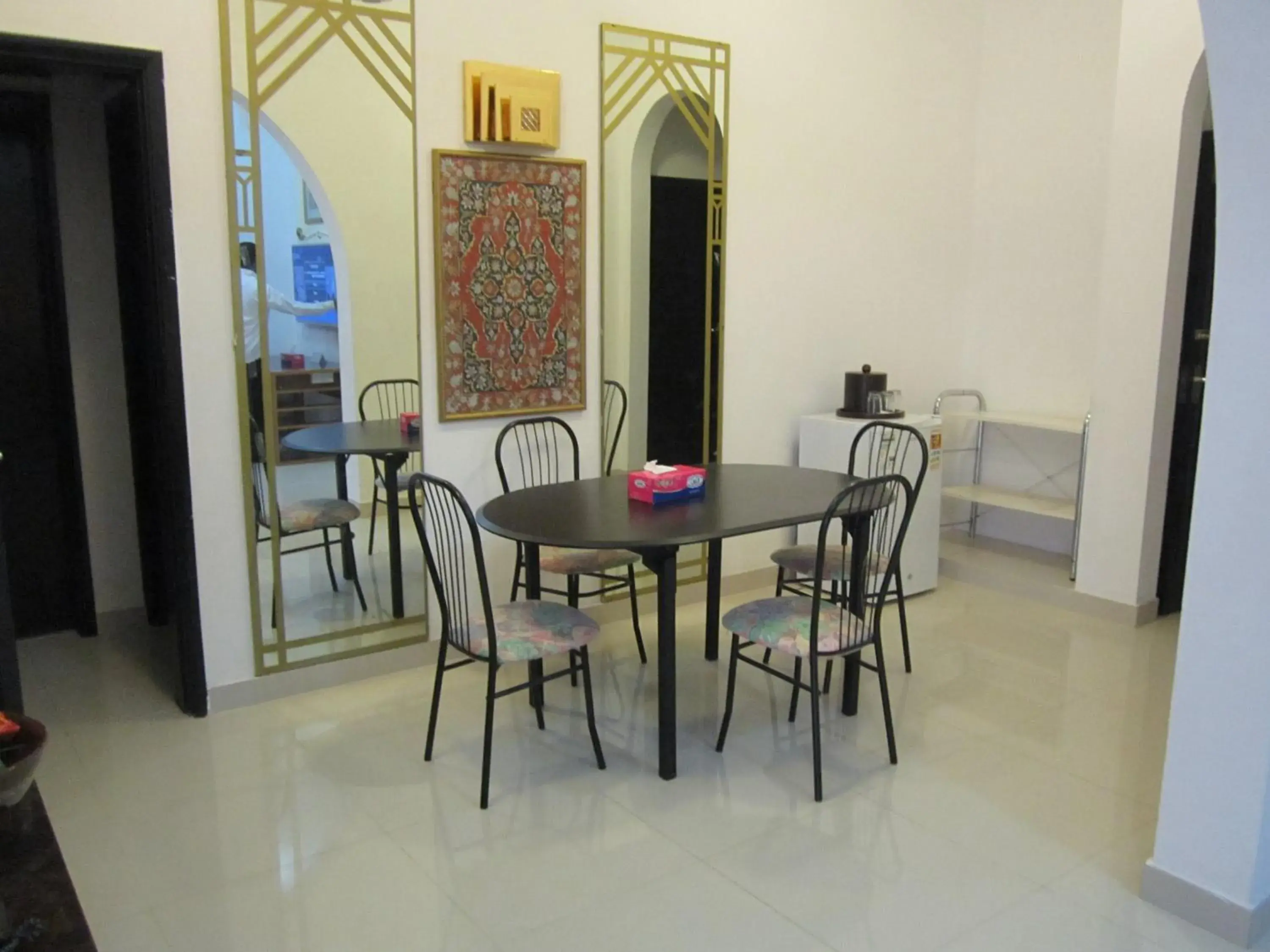 Living room, Dining Area in Qurum Beach Hotel