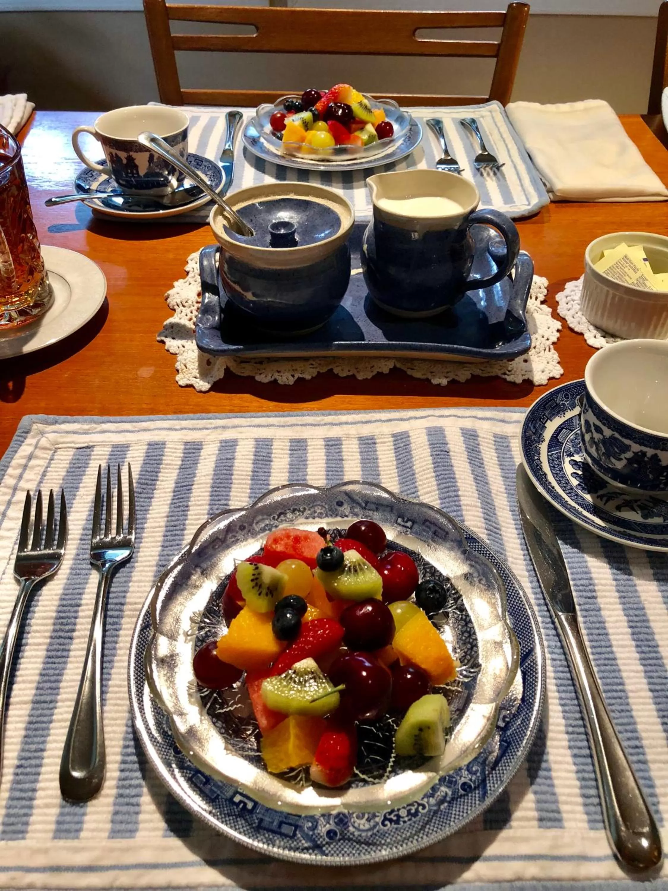 Food in Seafarers Bed & Breakfast