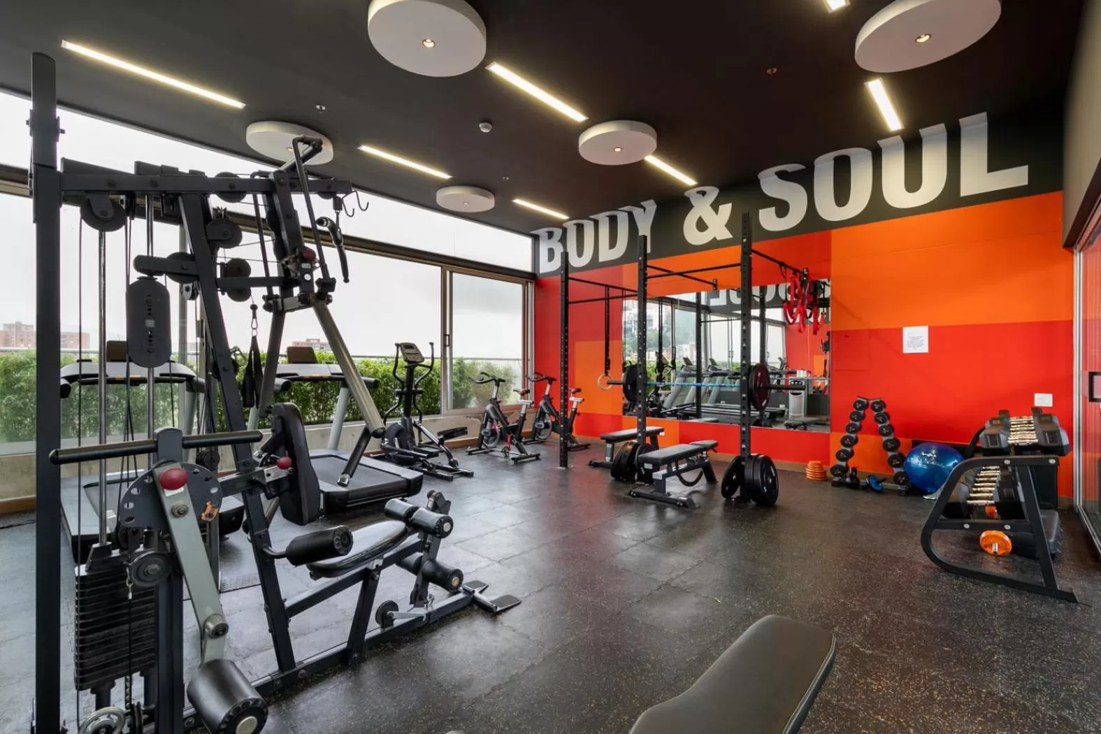 Fitness centre/facilities in Soul Lifestyle Hotel
