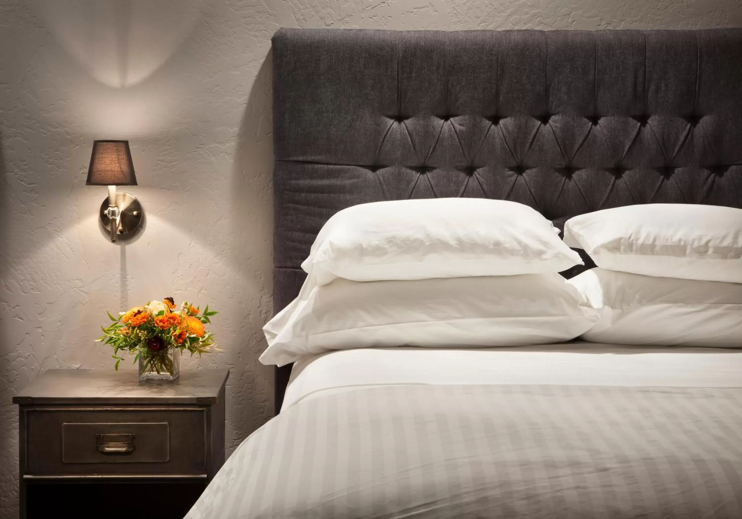 Bed in Firebrand Hotel Bed in Firebrand Hotel