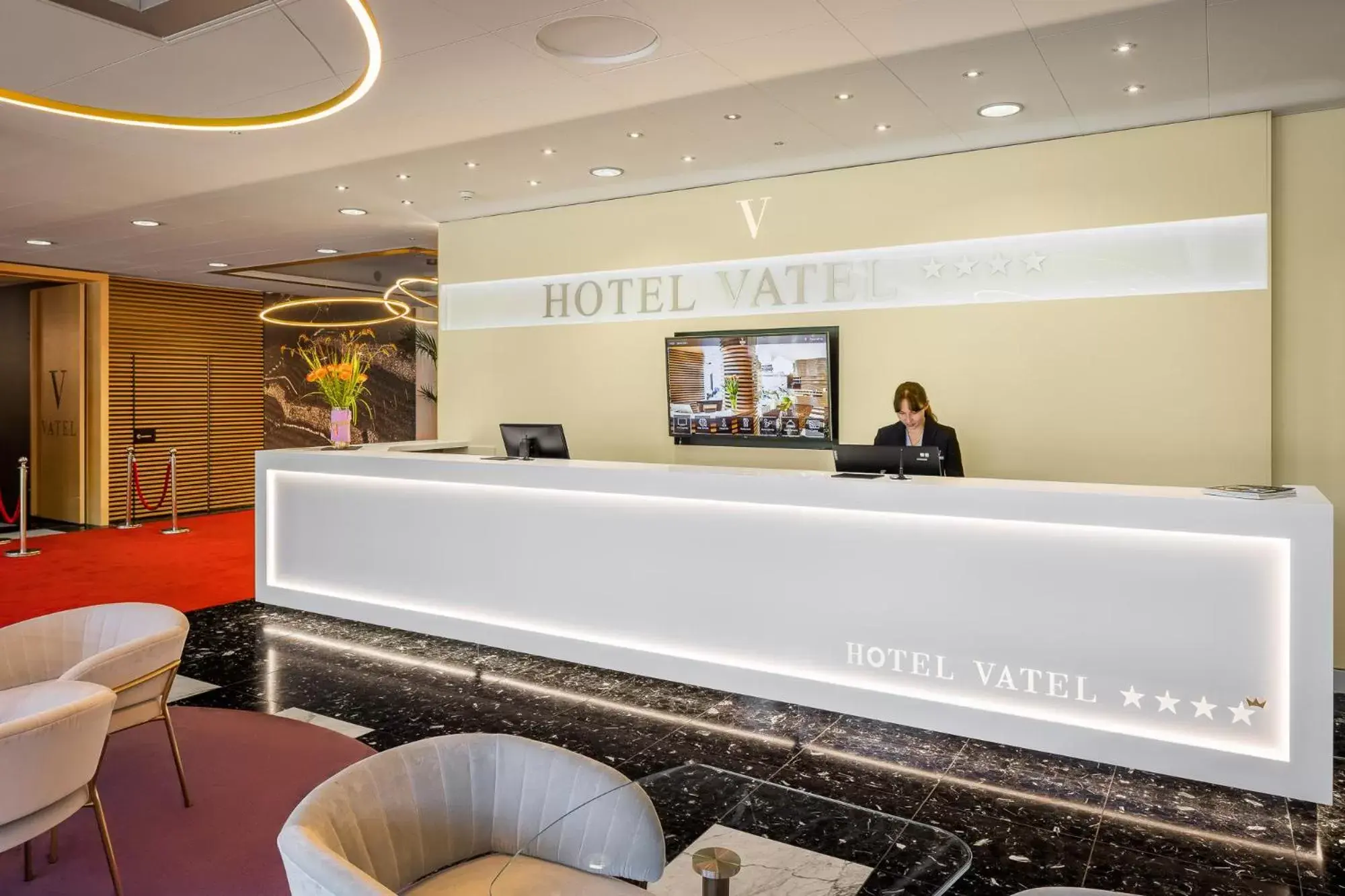 Lobby/Reception in Hotel Vatel 4* Superior