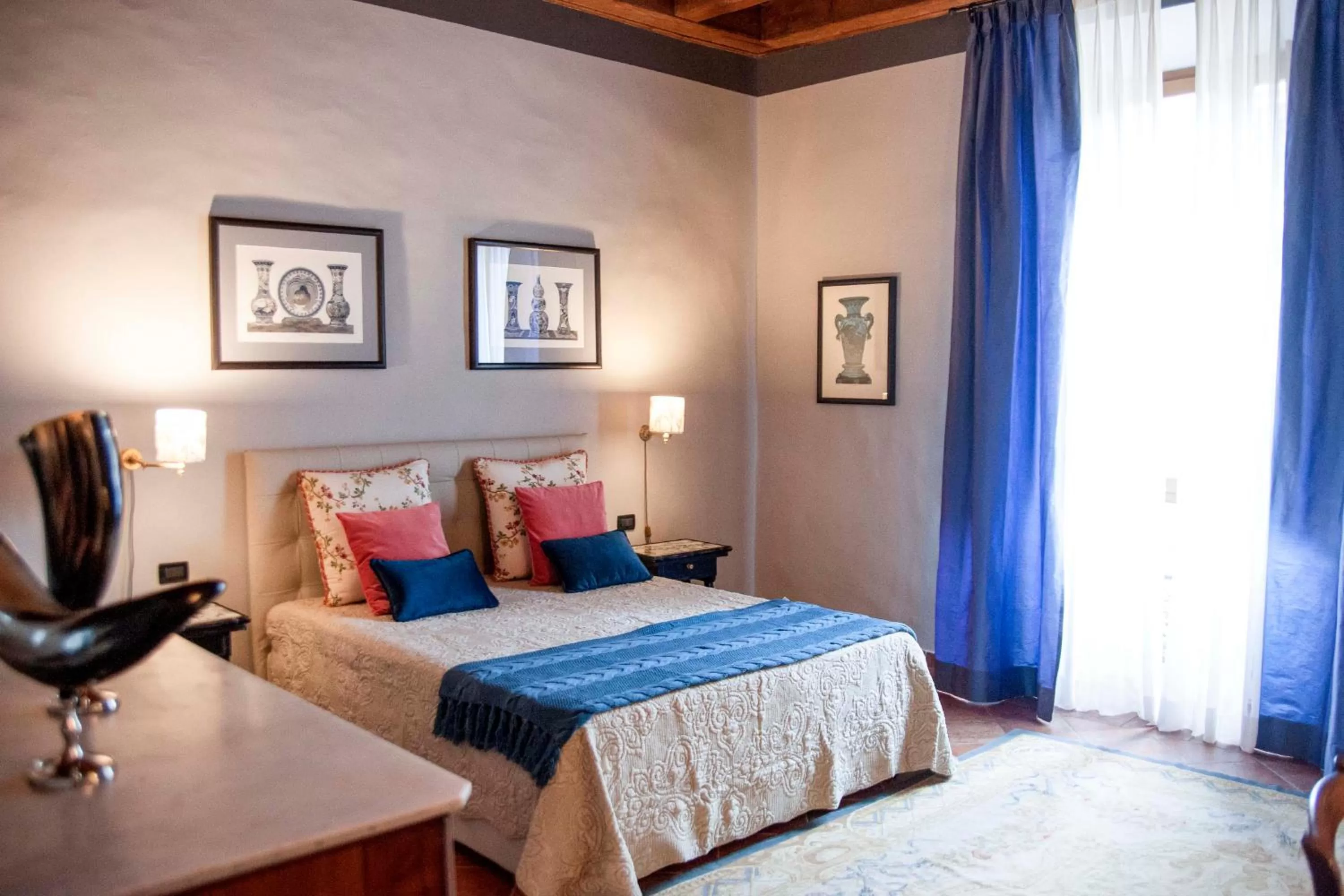 Bed in Antica Dimora De' Benci