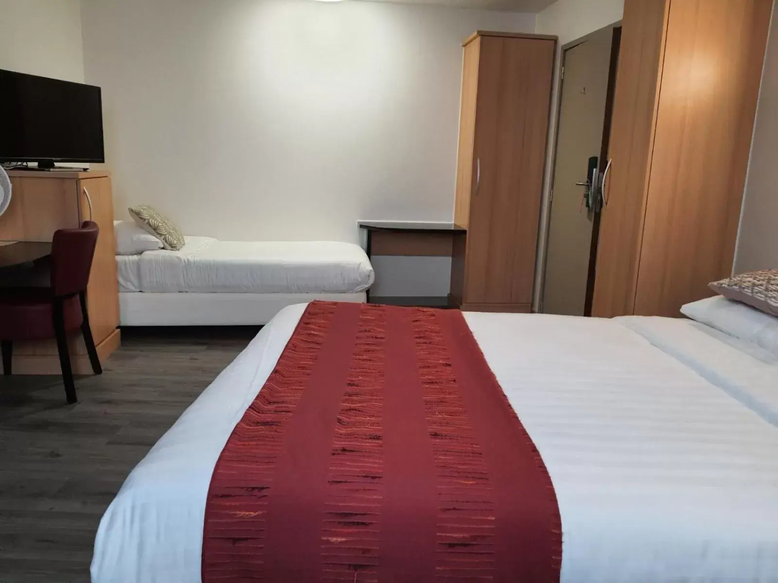 Bed in Hotel New Flanders