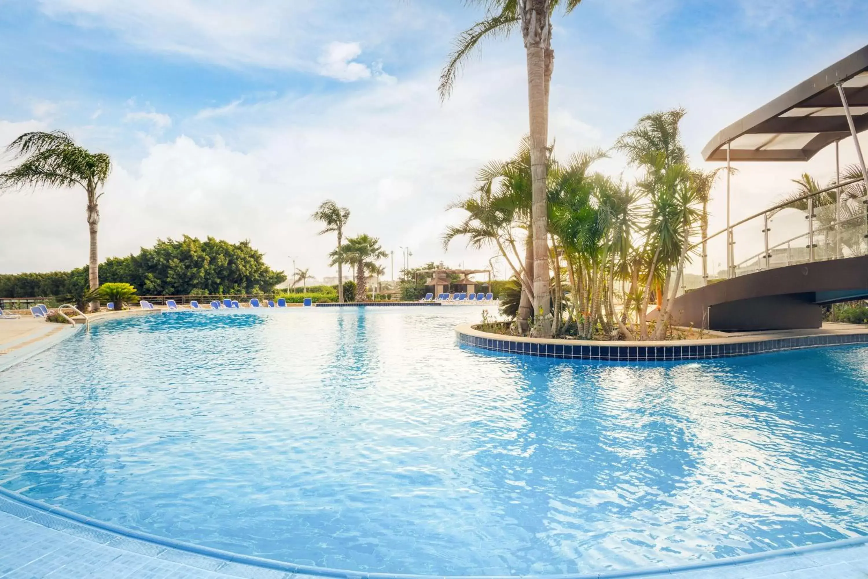 Pool view, Swimming Pool in Radisson Blu Hotel Alexandria