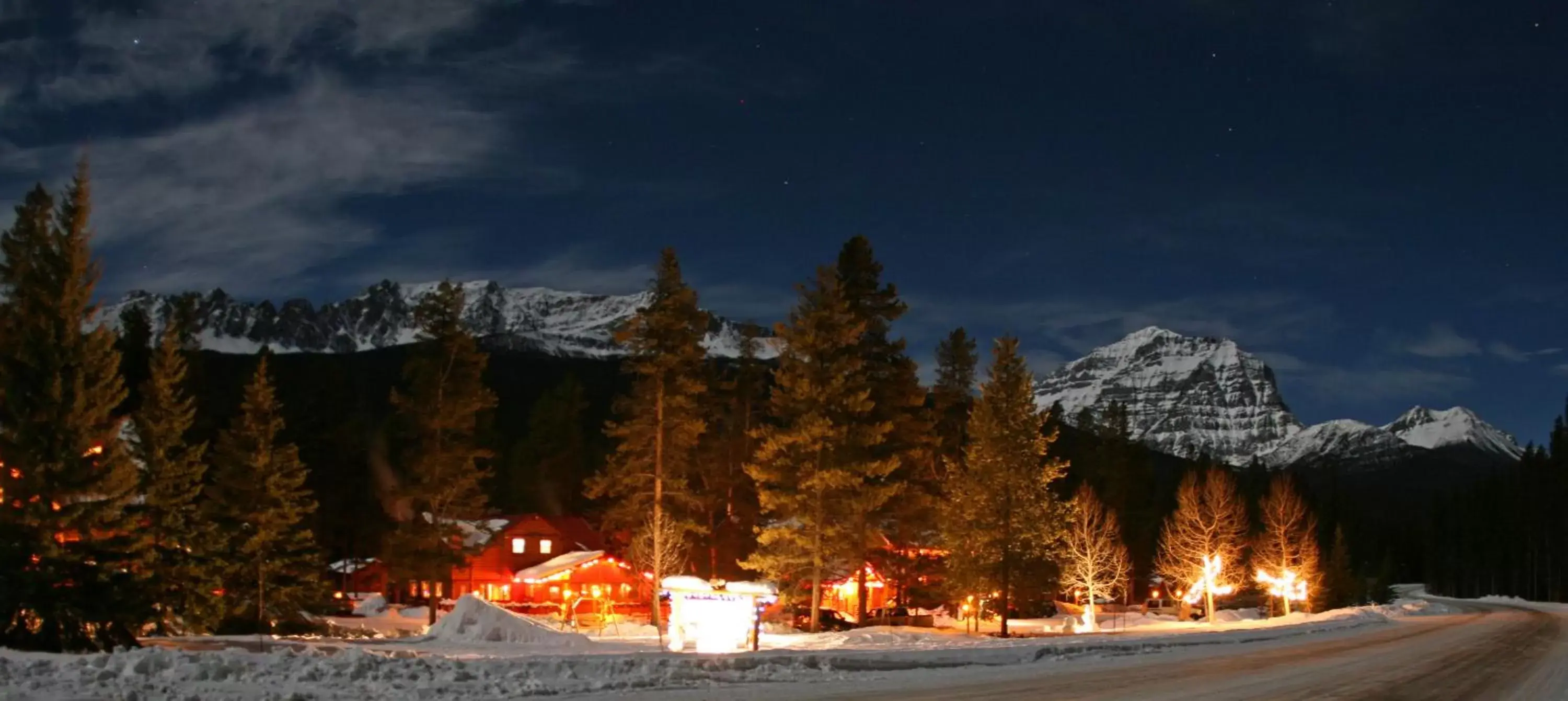 Property building, Winter in Baker Creek By Basecamp