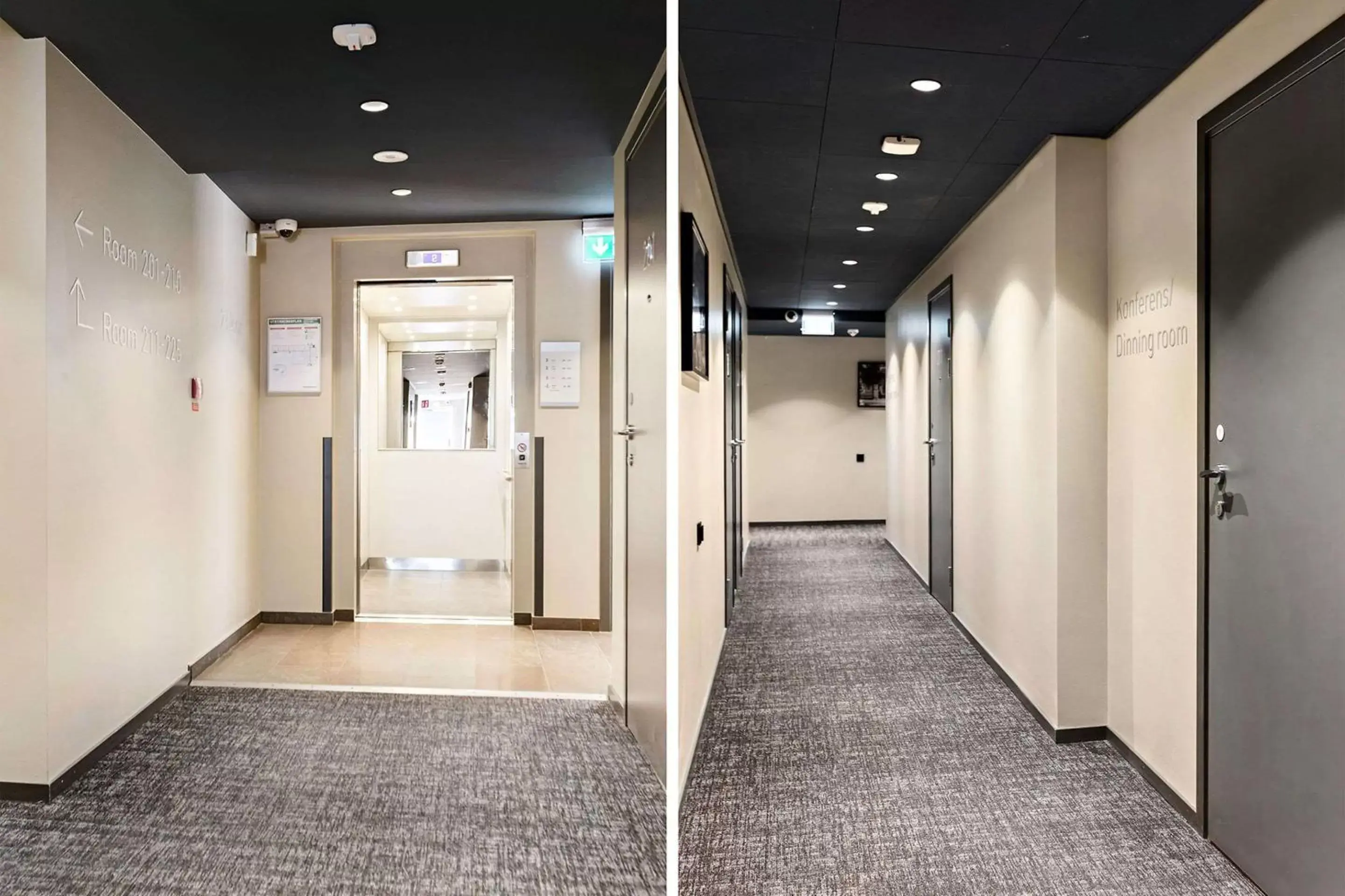 elevator in Sure Hotel Studio by Best Western Bromma