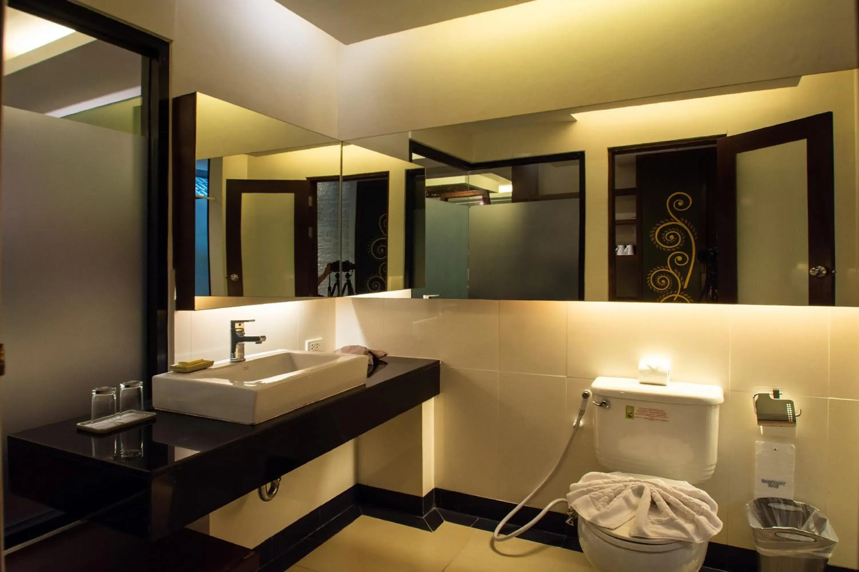Bathroom in Peach Hill Resort - SHA Extra Plus Bathroom in Peach Hill Resort - SHA Extra Plus