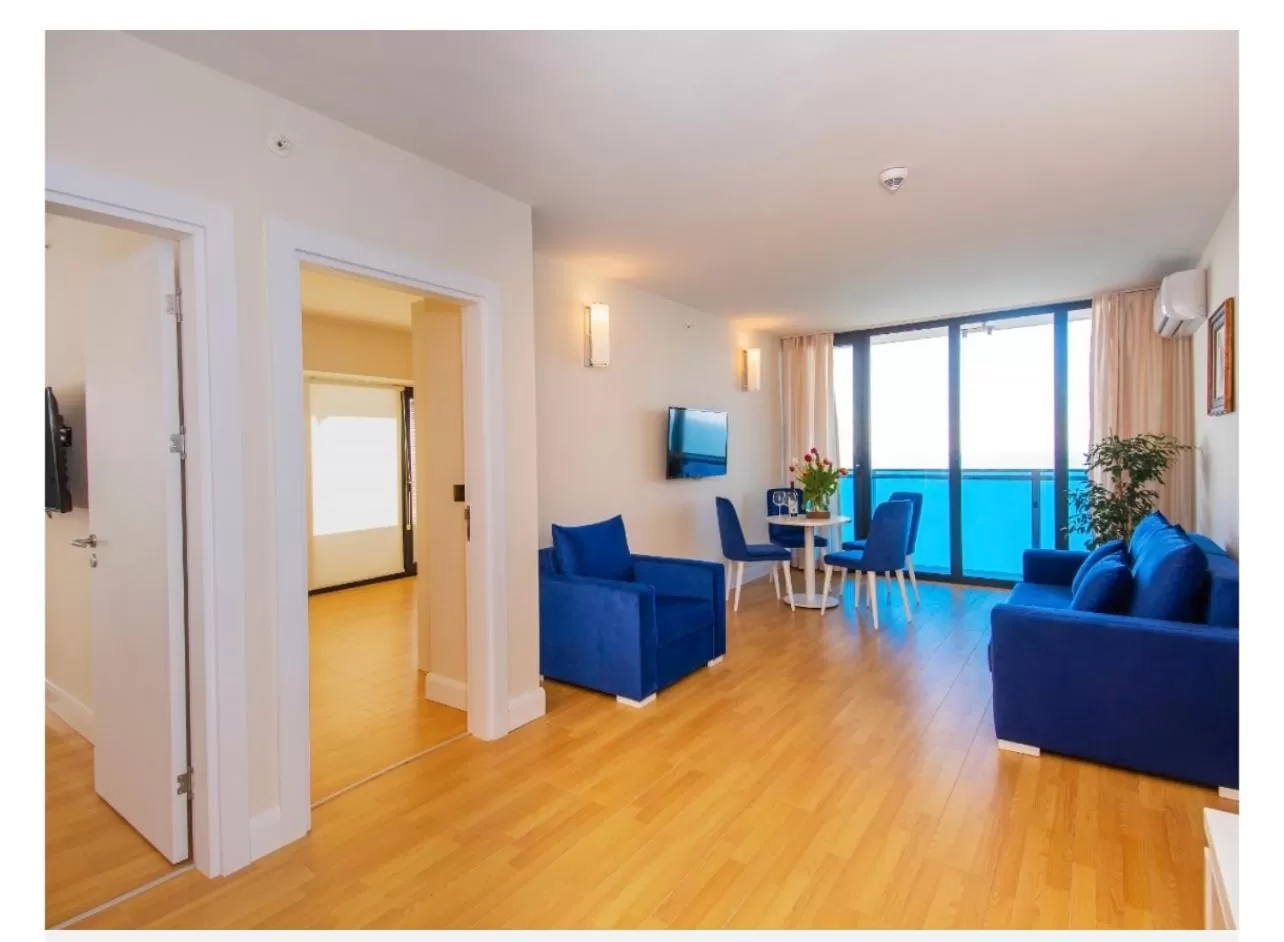 Living room, Seating Area in Orbi City Luxury Suite