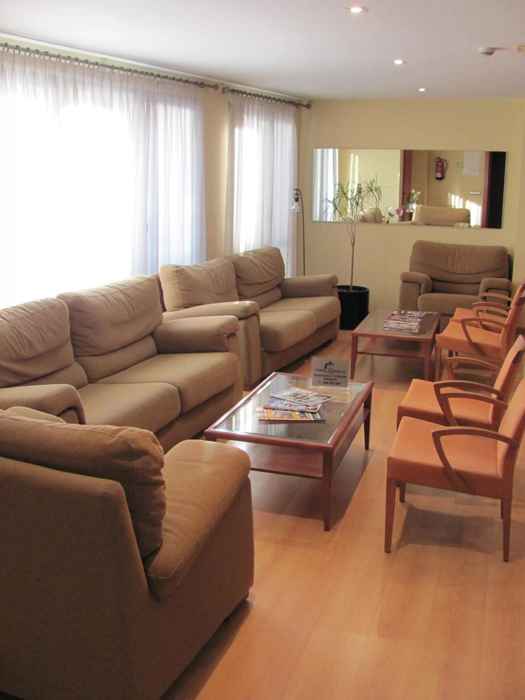 Lobby or reception in Hotel Torre Monreal