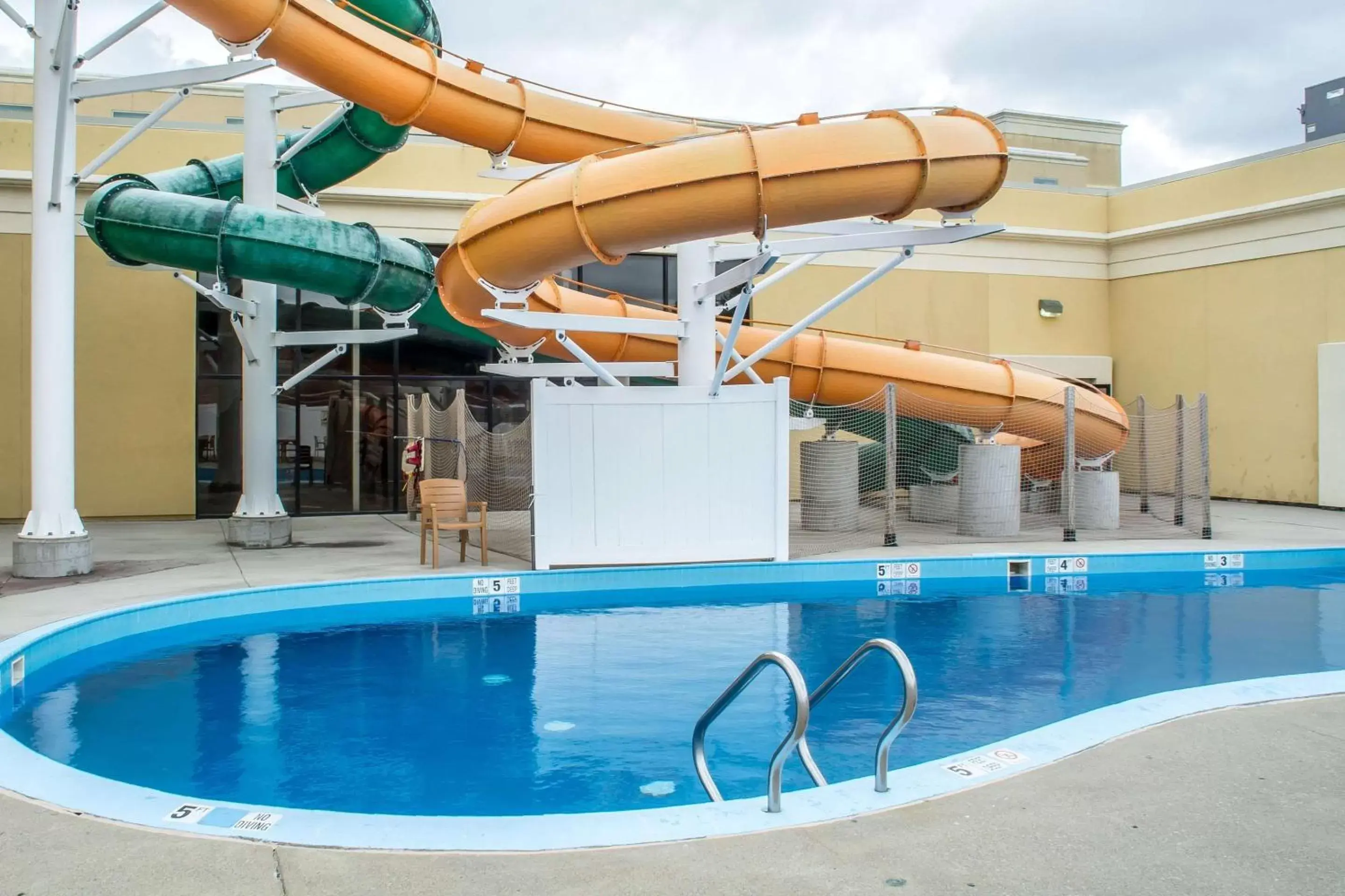 On site, Swimming Pool in Quality Inn & Suites Palm Island Indoor Waterpark