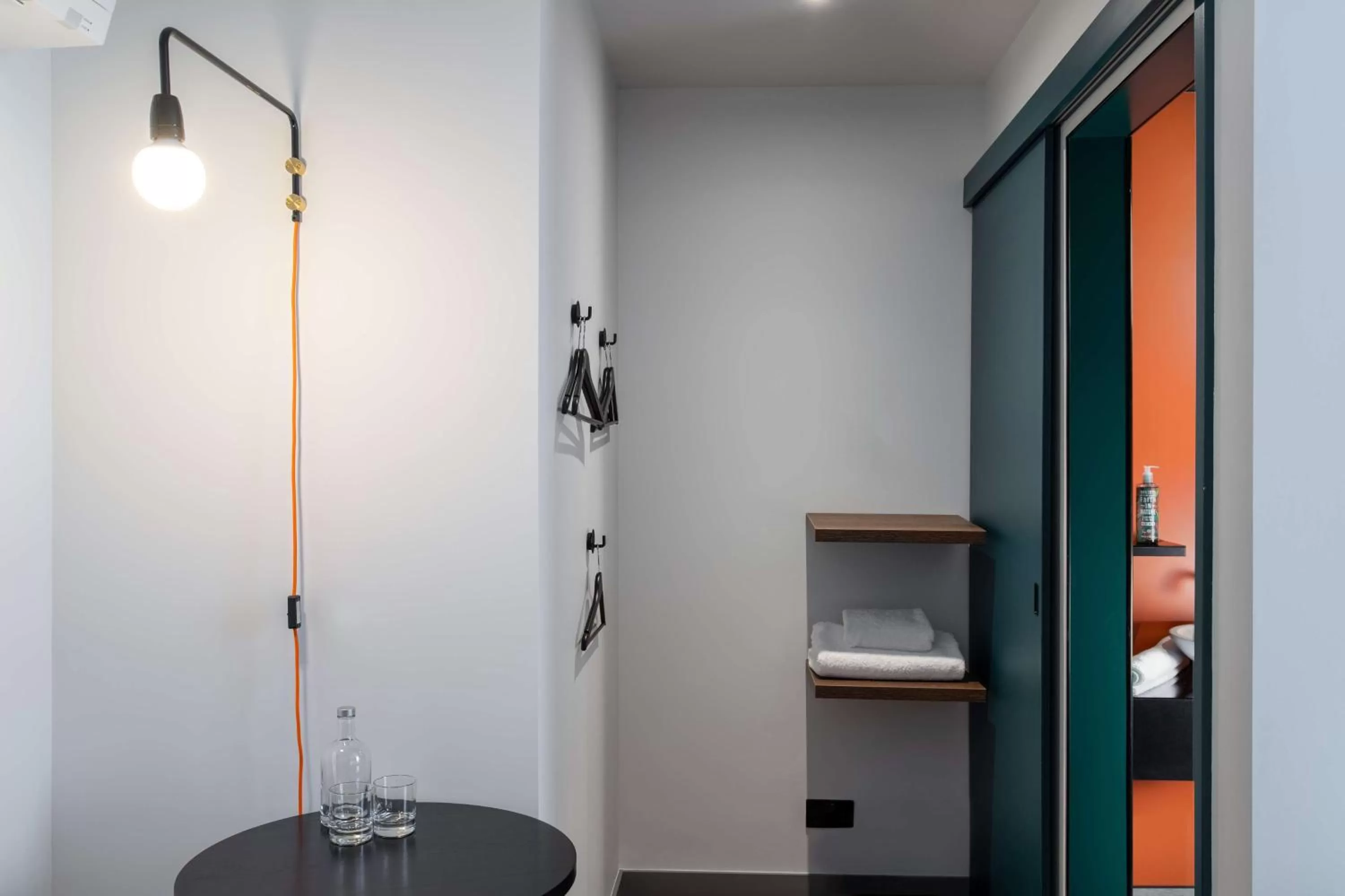 Bedroom in YOTEL Manchester Deansgate