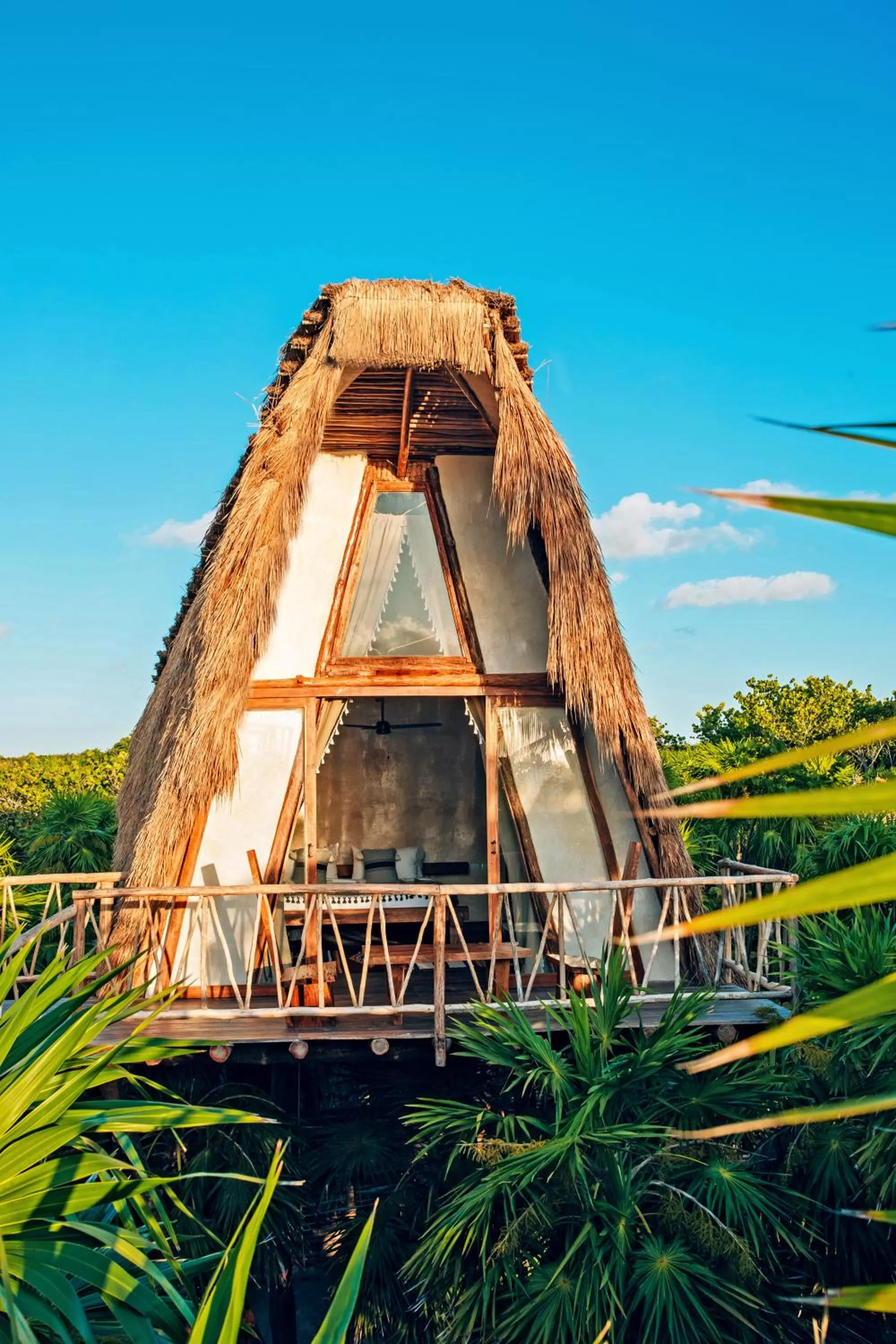 Property building in Ikal Tulum Hotel