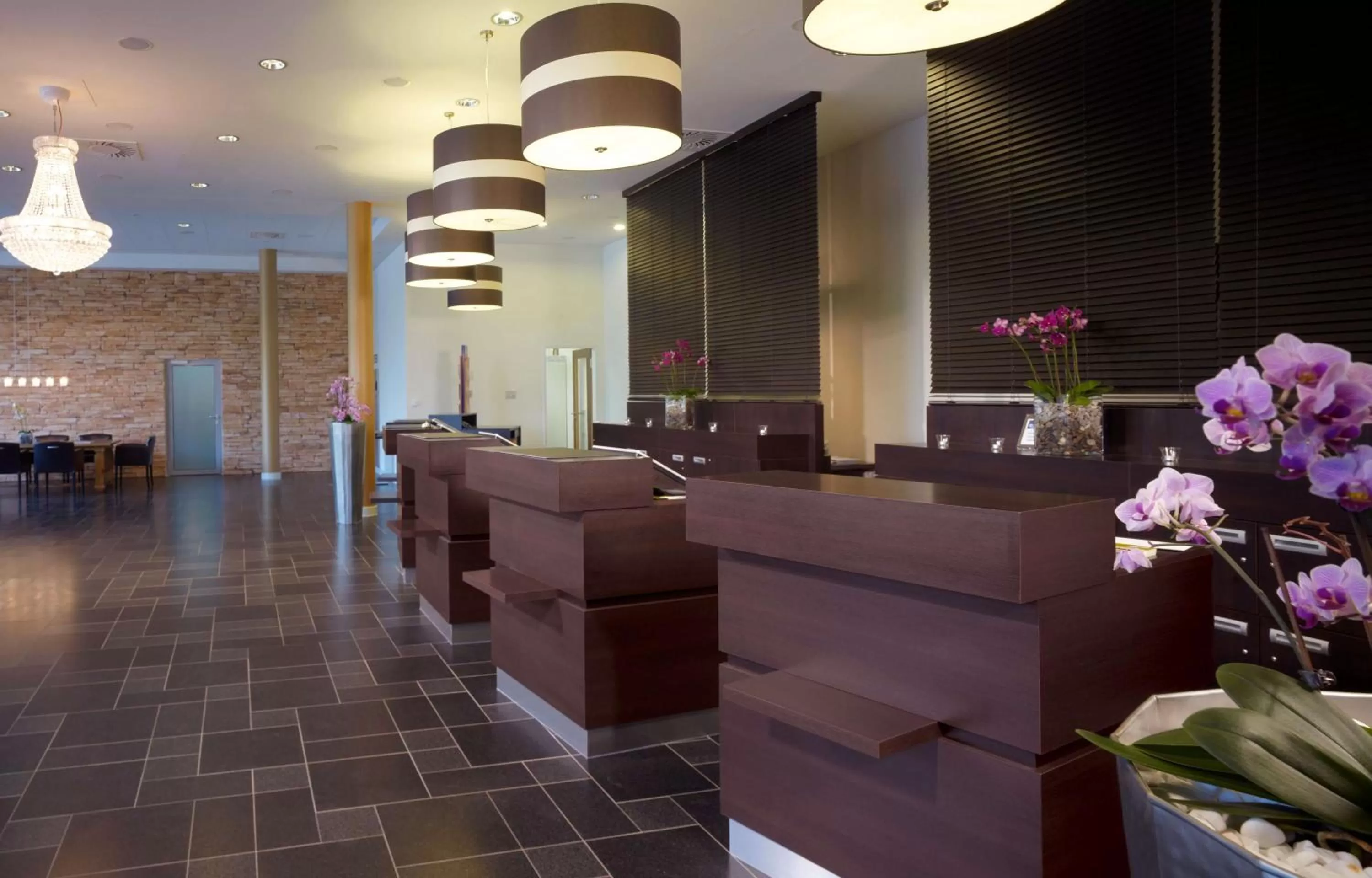 Lobby or reception in The Rilano Hotel München