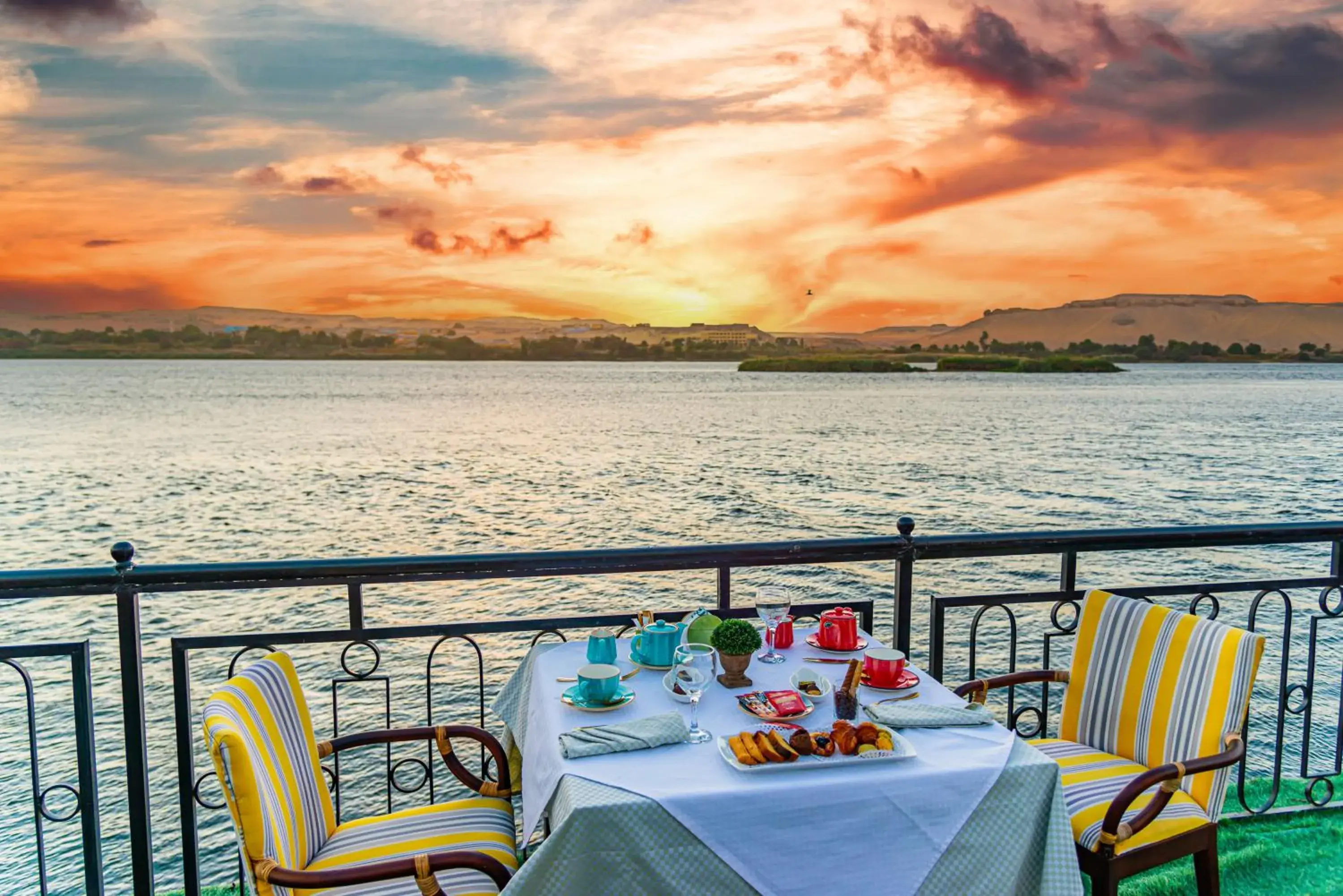 Natural landscape in Sonesta Nouba Hotel Aswan