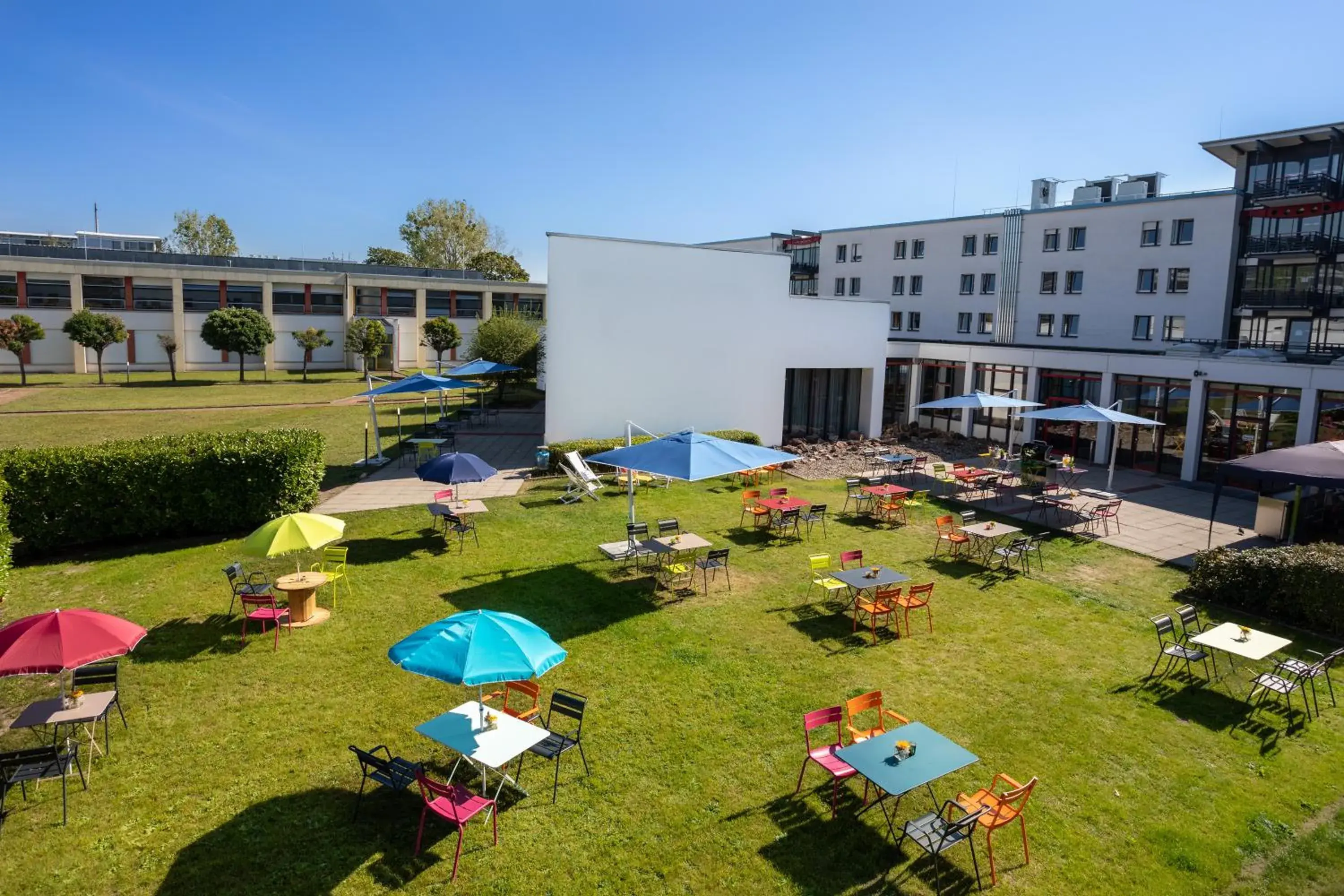 Garden, Property Building in The Hotel Darmstadt