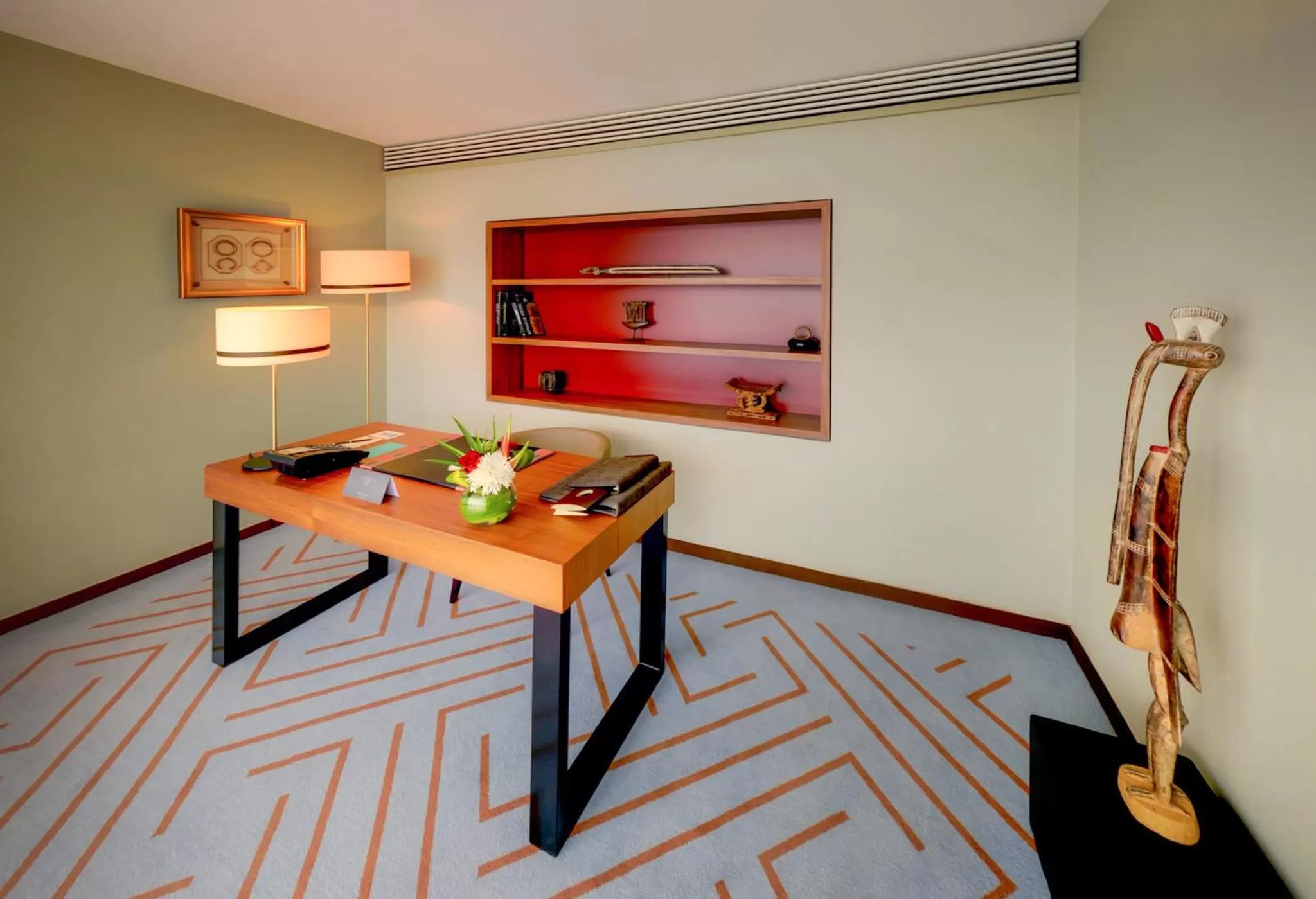 Seating area in Sofitel Abidjan Hotel Ivoire