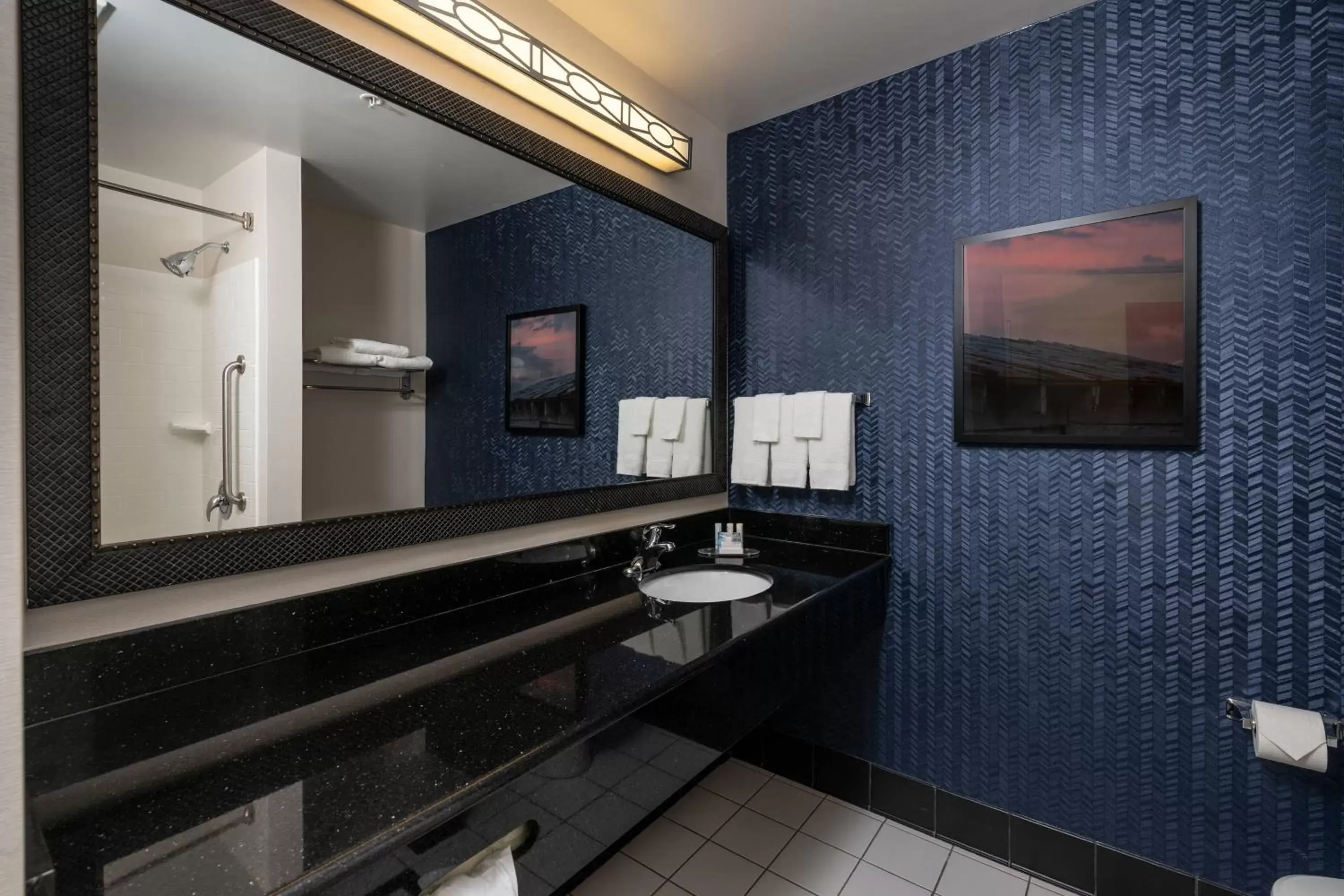 Bathroom in Fairfield Inn and Suites by Marriott New Bedford
