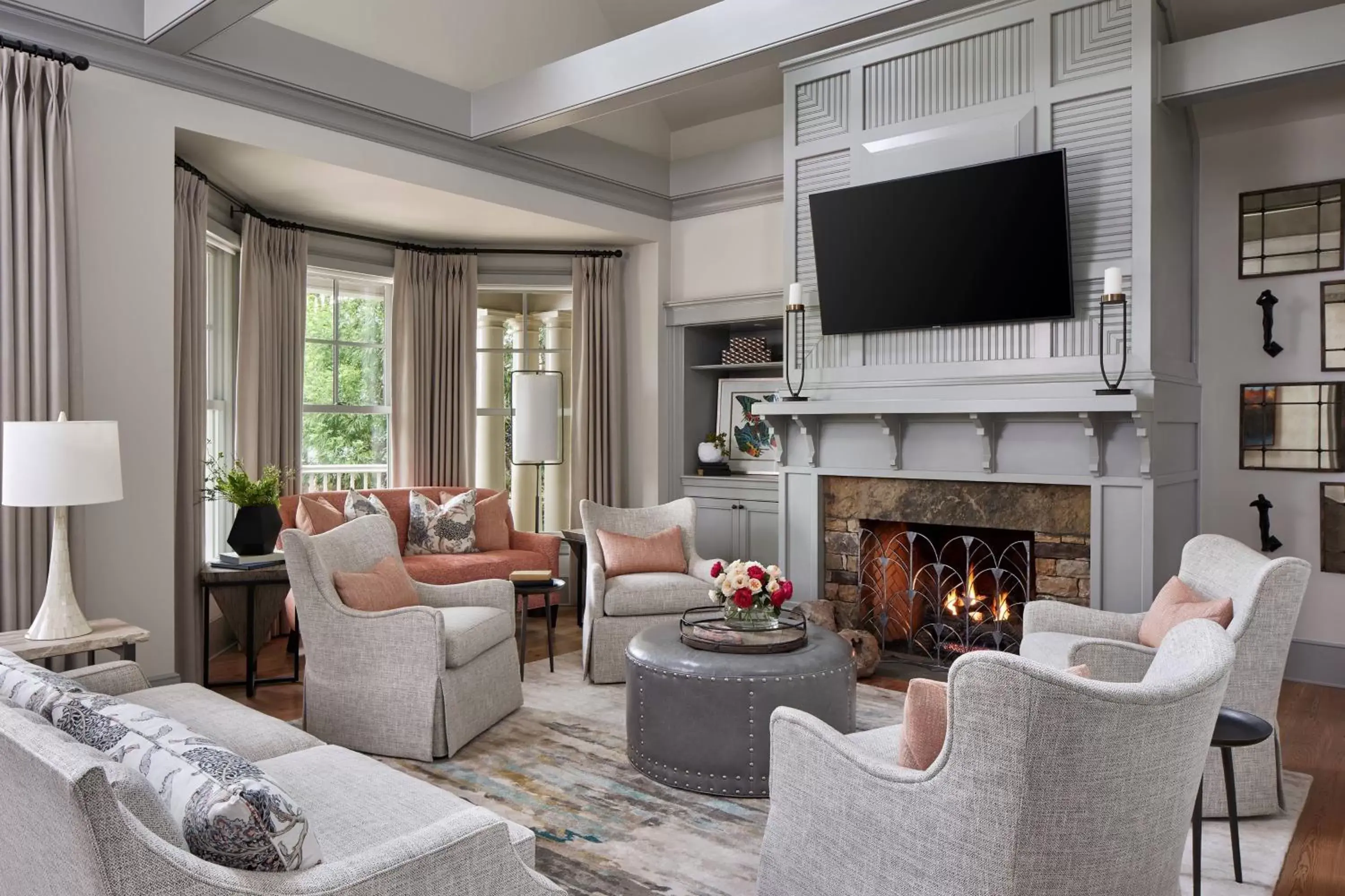 Living room, Seating Area in The Ritz-Carlton Reynolds, Lake Oconee