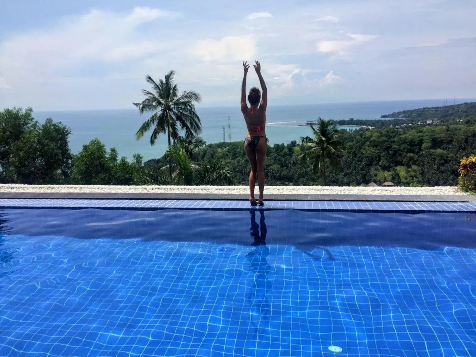 Day, Swimming Pool in Villa Umbrella Lombok