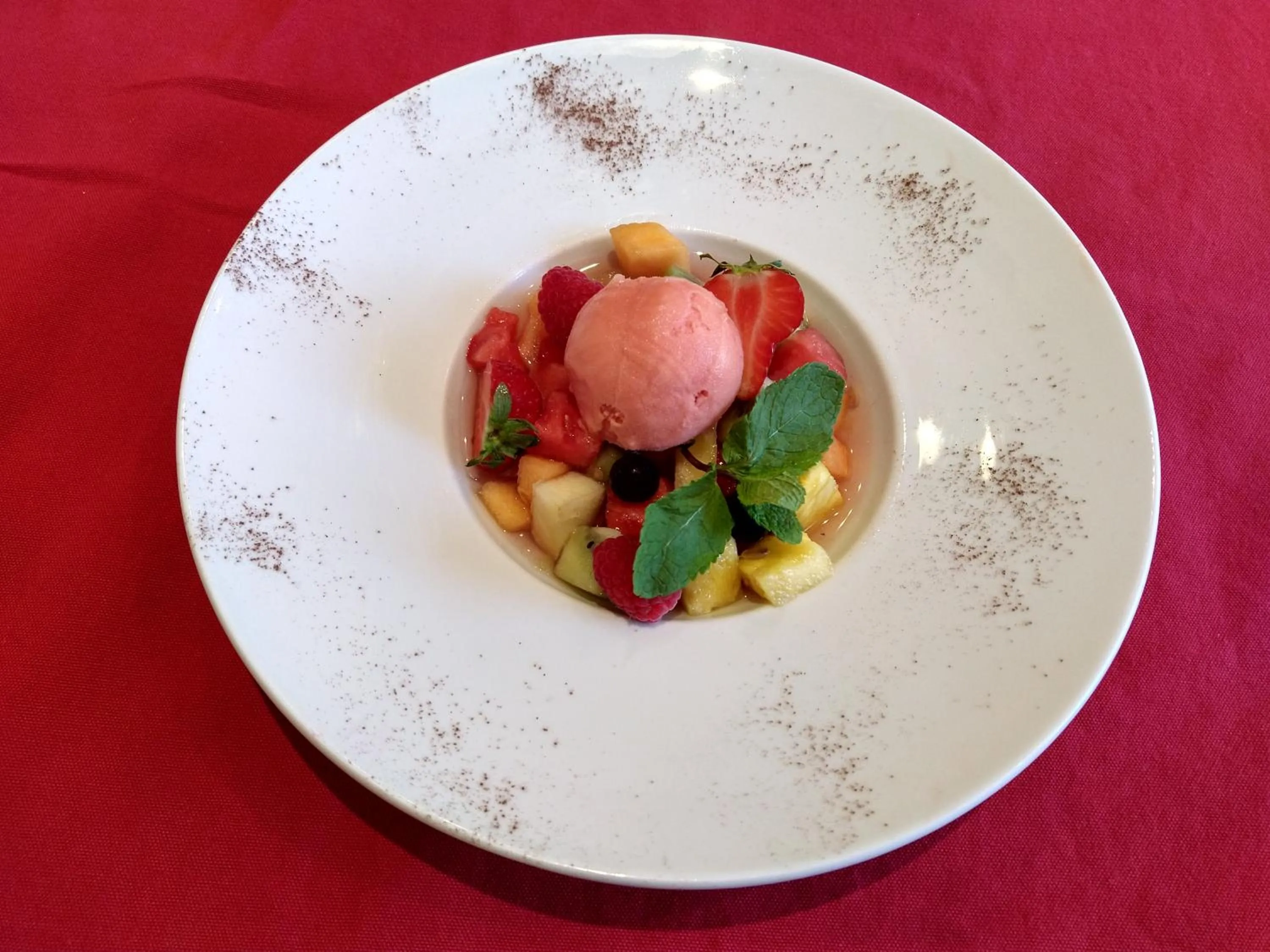 Lunch in La Clé Des Champs