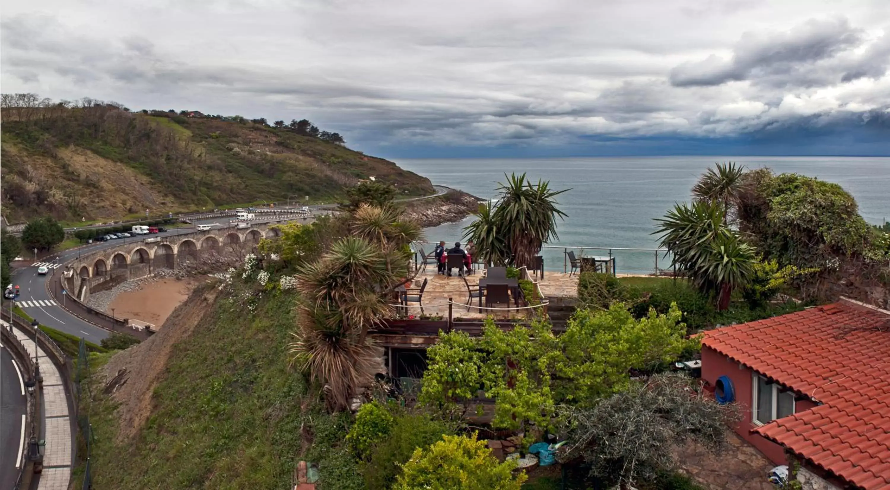 View (from property/room) in Hotel Itxas Gain Getaria