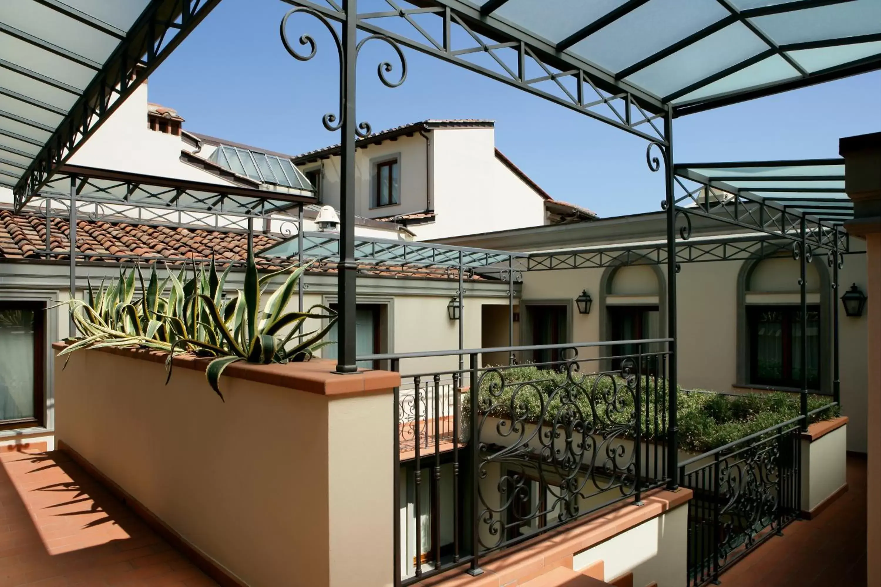 Balcony/Terrace, Property Building in Hotel Montebello Splendid