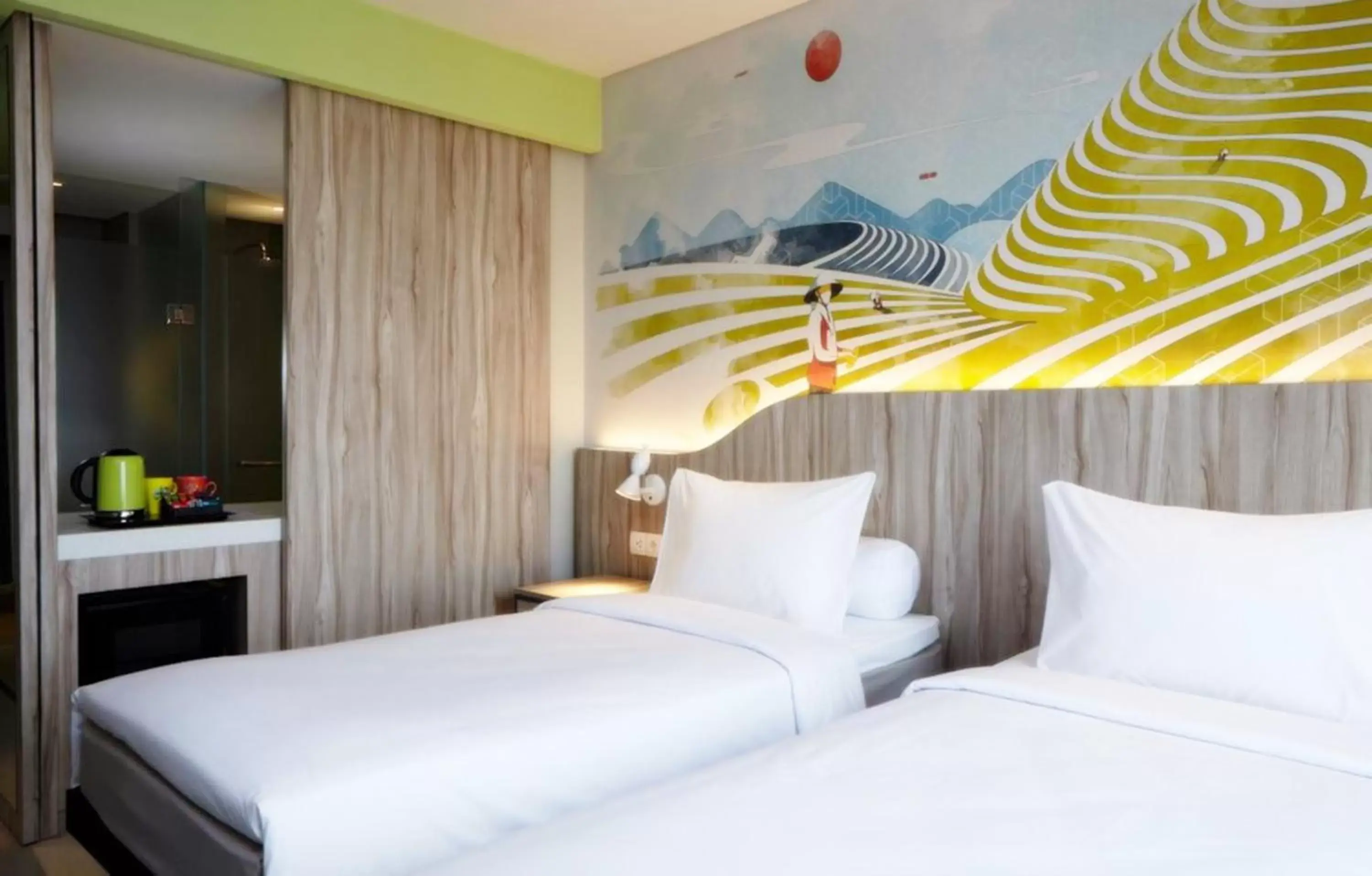 Bedroom, Bed in ibis Styles Bandung Grand Central