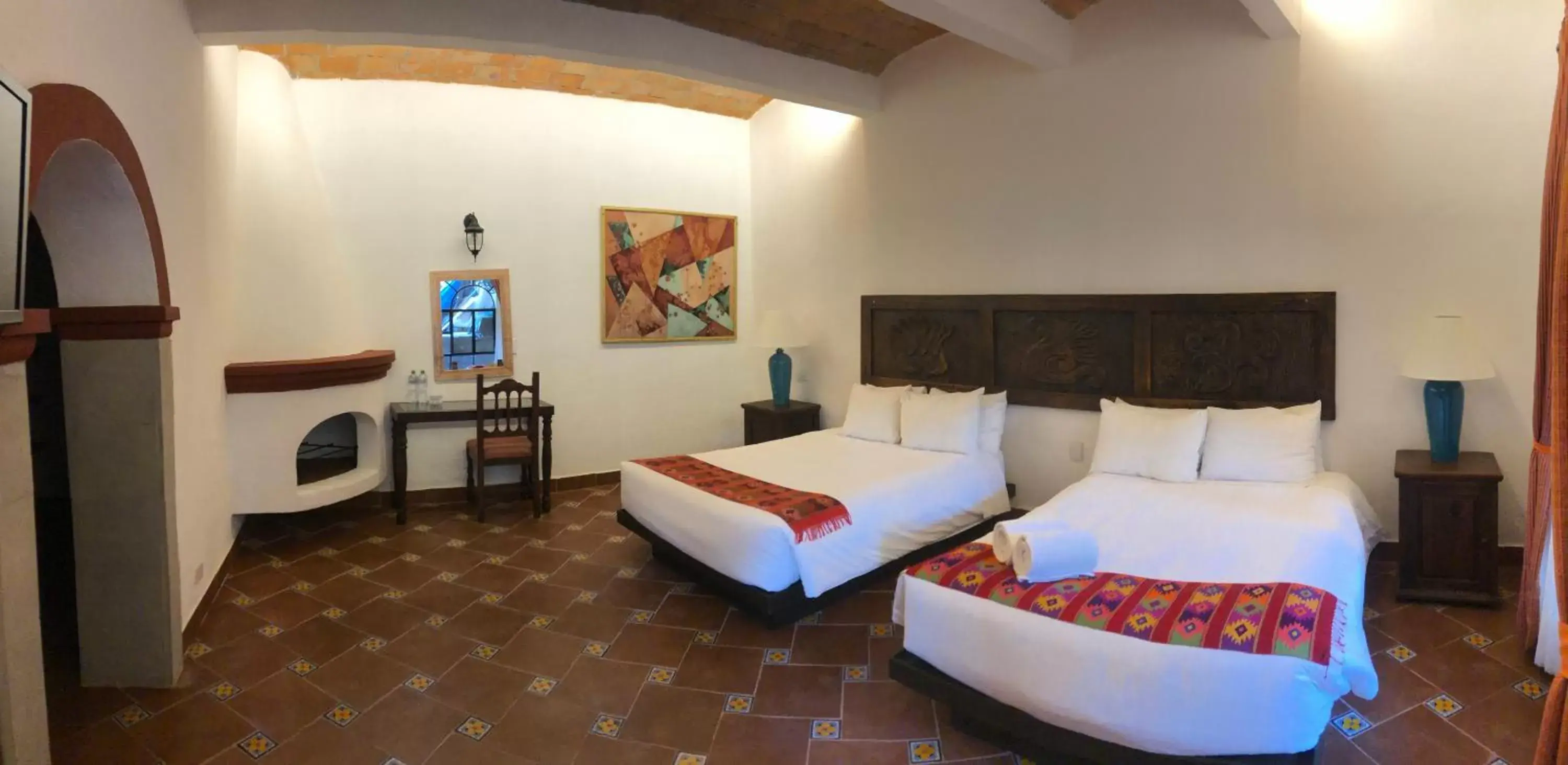 Photo of the whole room, Bed in Hotel Hacienda Monteverde San Miguel de Allende