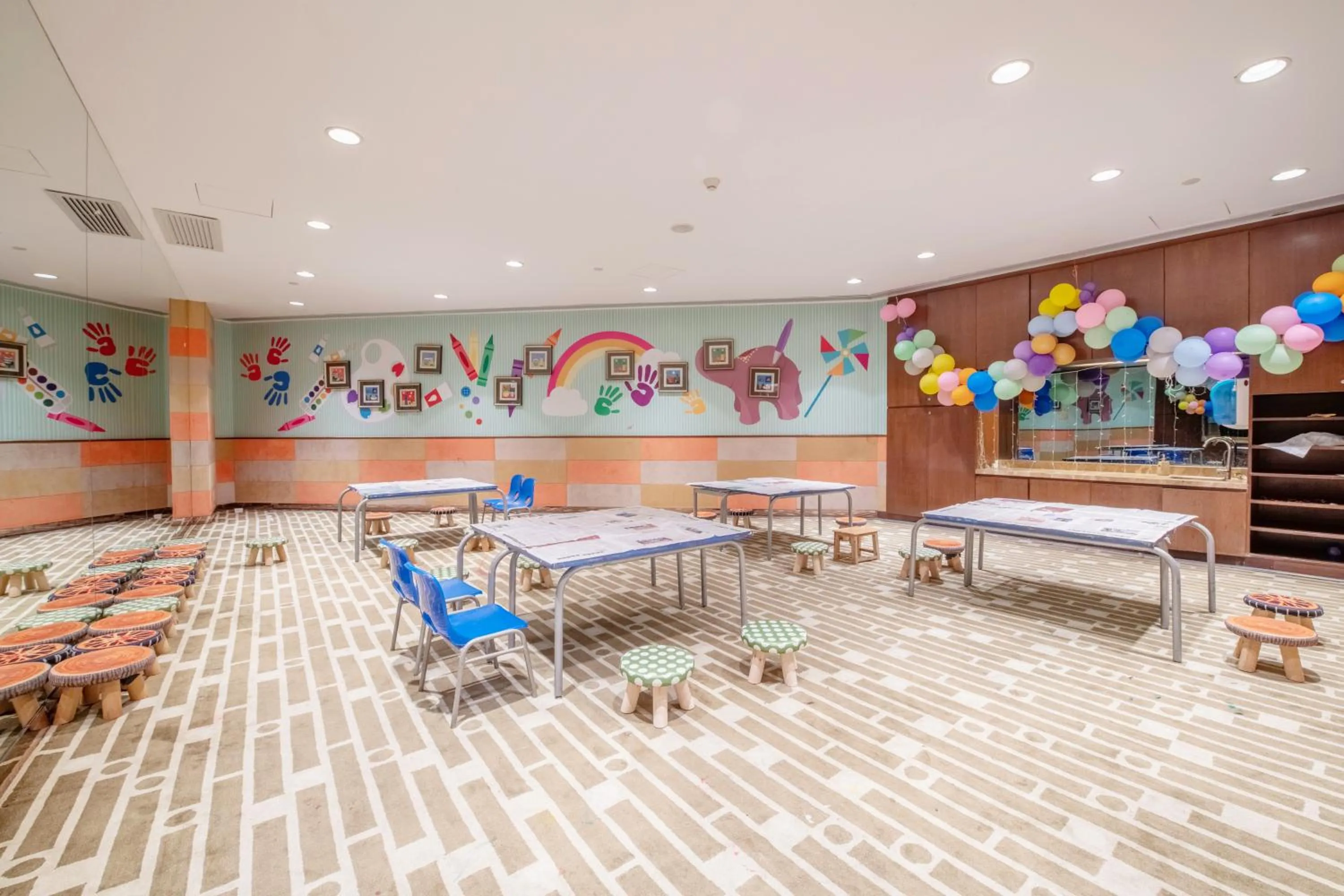 Children play ground in Mission Hills Hotel Resorts Dongguan