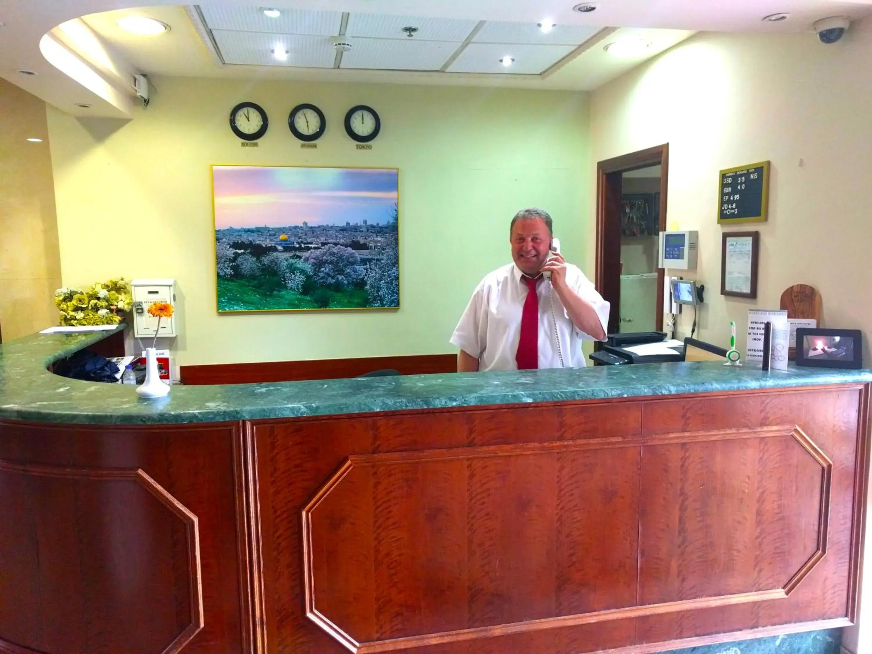 Lobby or reception, Lobby/Reception in Holy Land Hotel