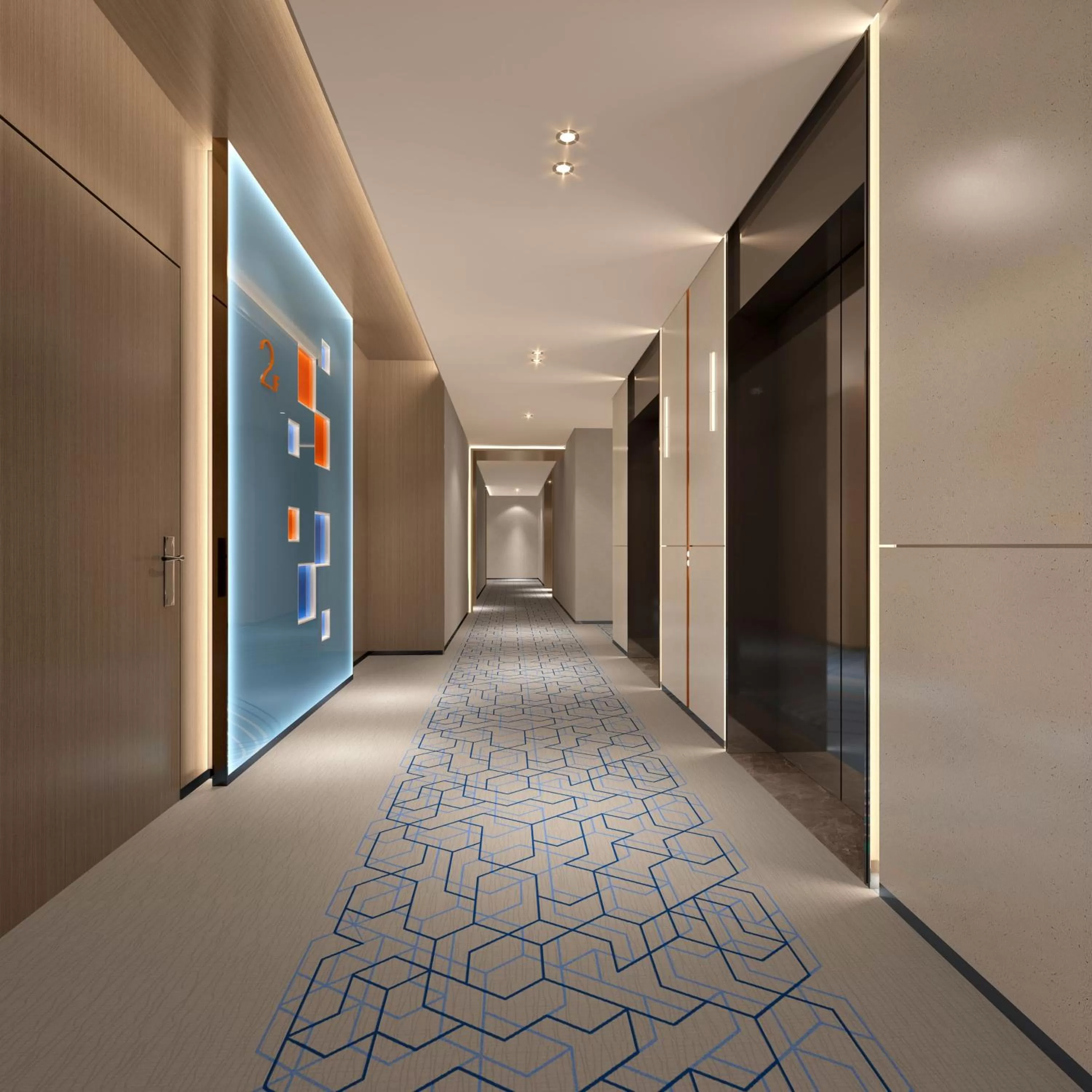 Decorative detail in Holiday Inn Express Shanghai Pudong Zhangjiang by IHG - 20 minutes to New International Expo Center and Disneyland