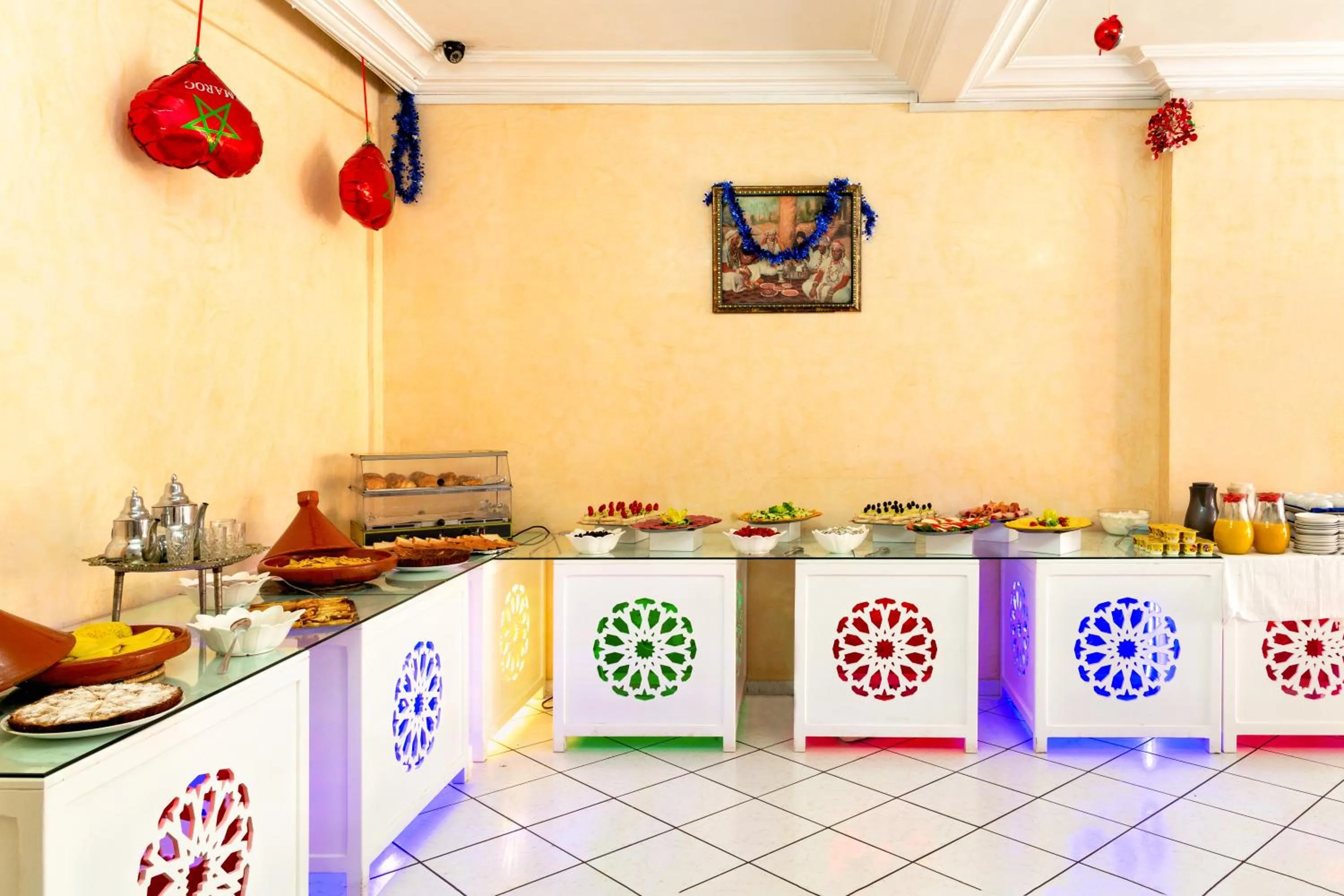 Breakfast in Hotel Akabar