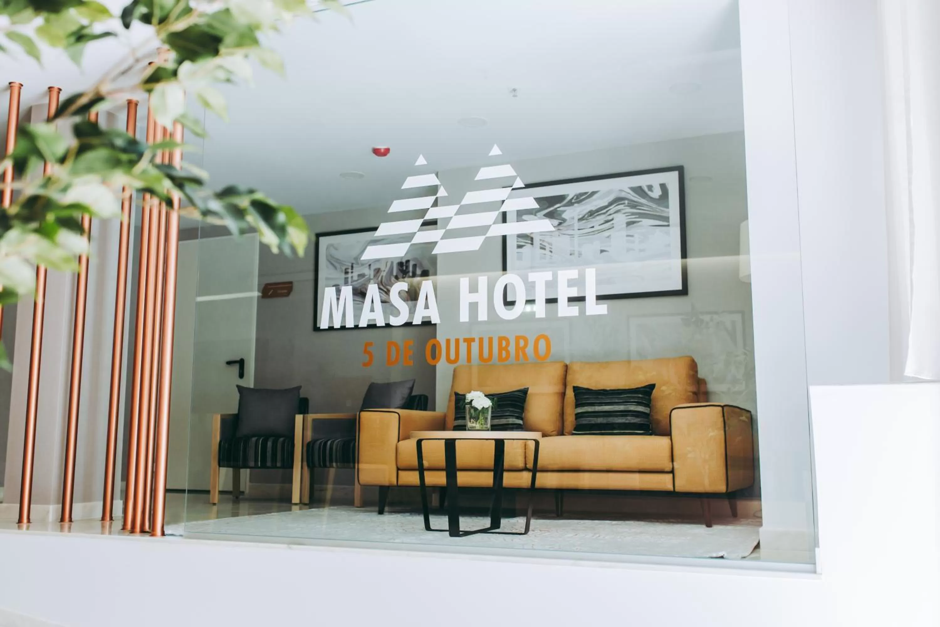 Lobby or reception in Masa Hotel 5 de Outubro