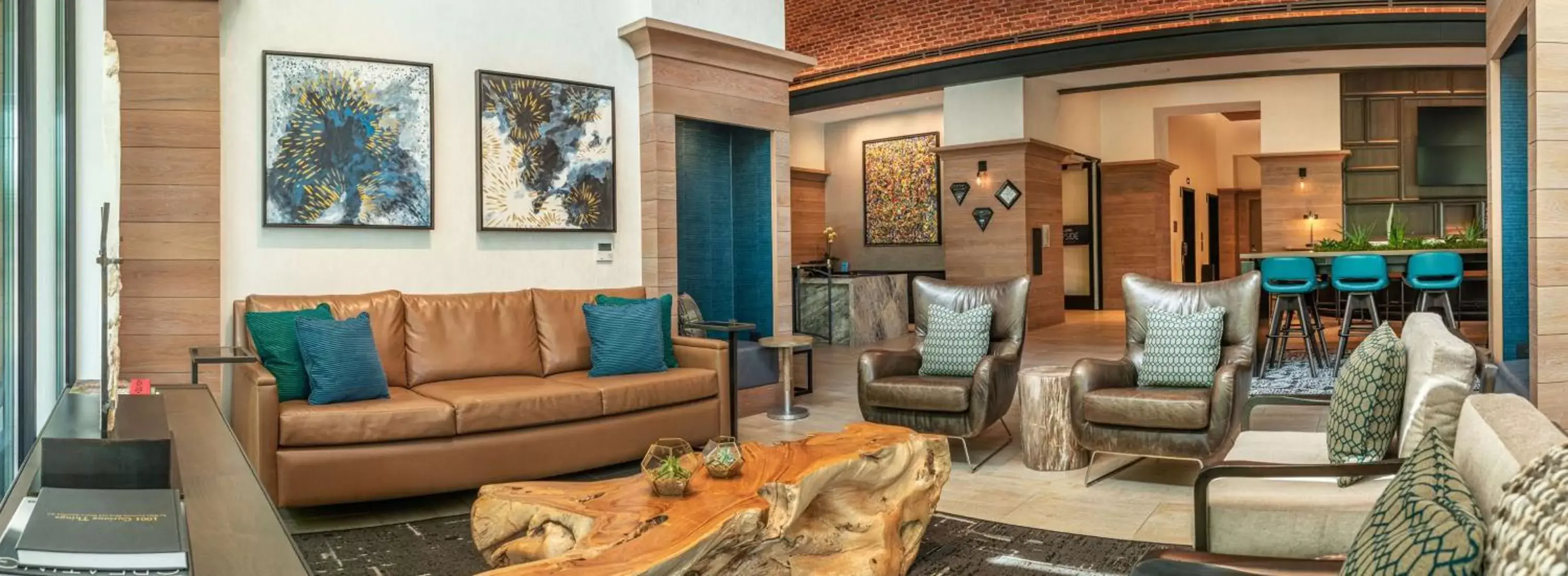 Lobby or reception in Canopy By Hilton Dallas Uptown Lobby or reception in Canopy By Hilton Dallas Uptown