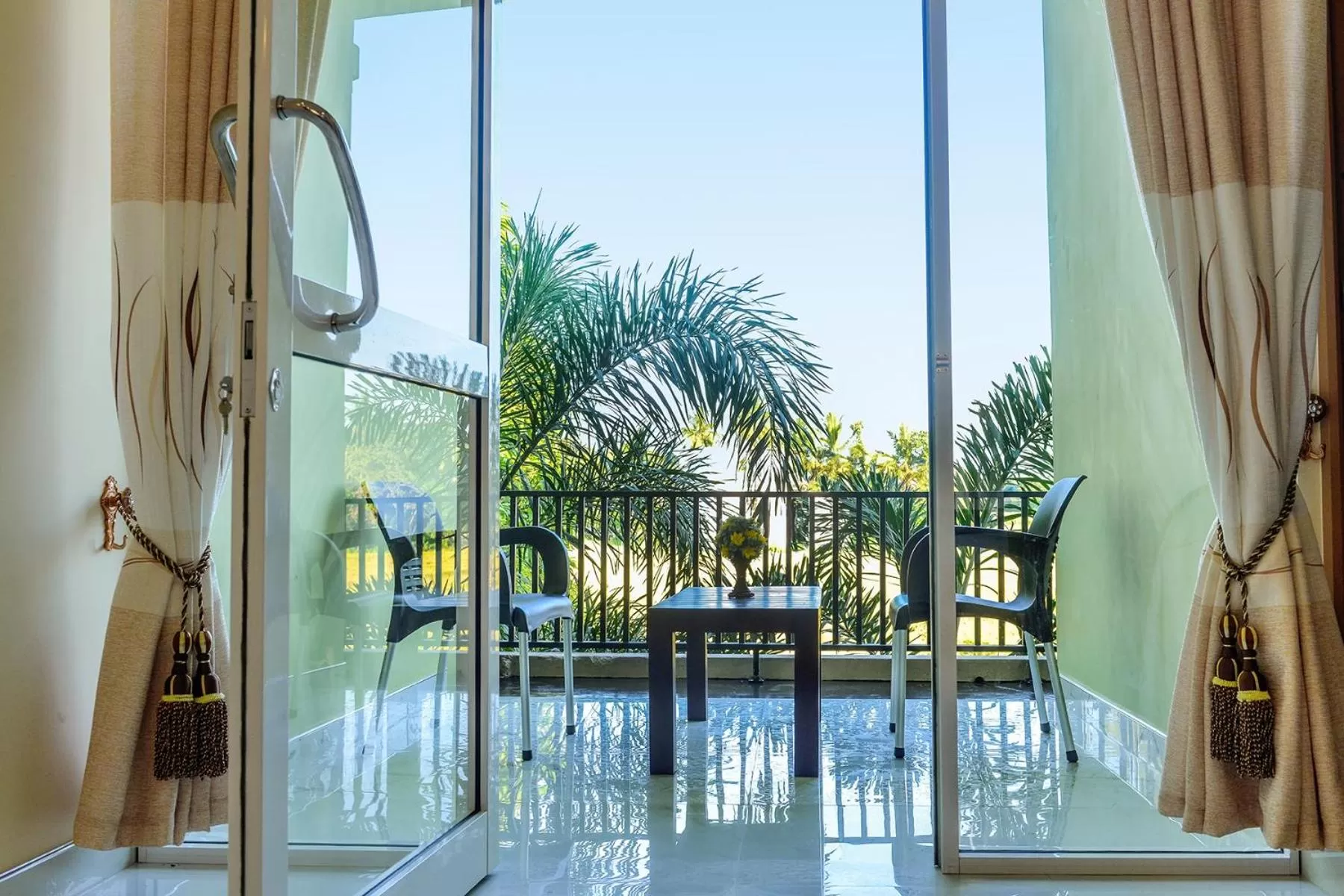 Garden view in Hotel Ancient Village