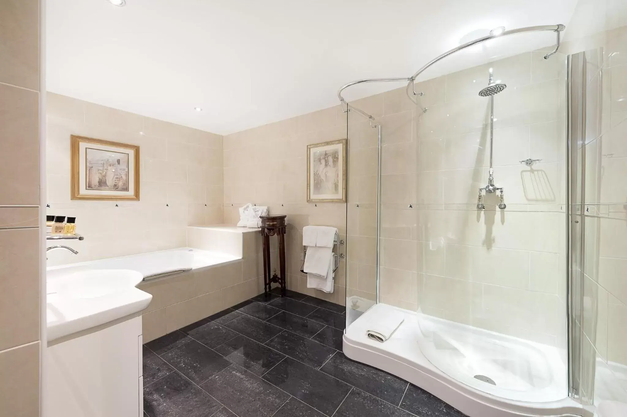 Shower, Bathroom in Beamish Hall Country House Hotel, BW Premier Collection