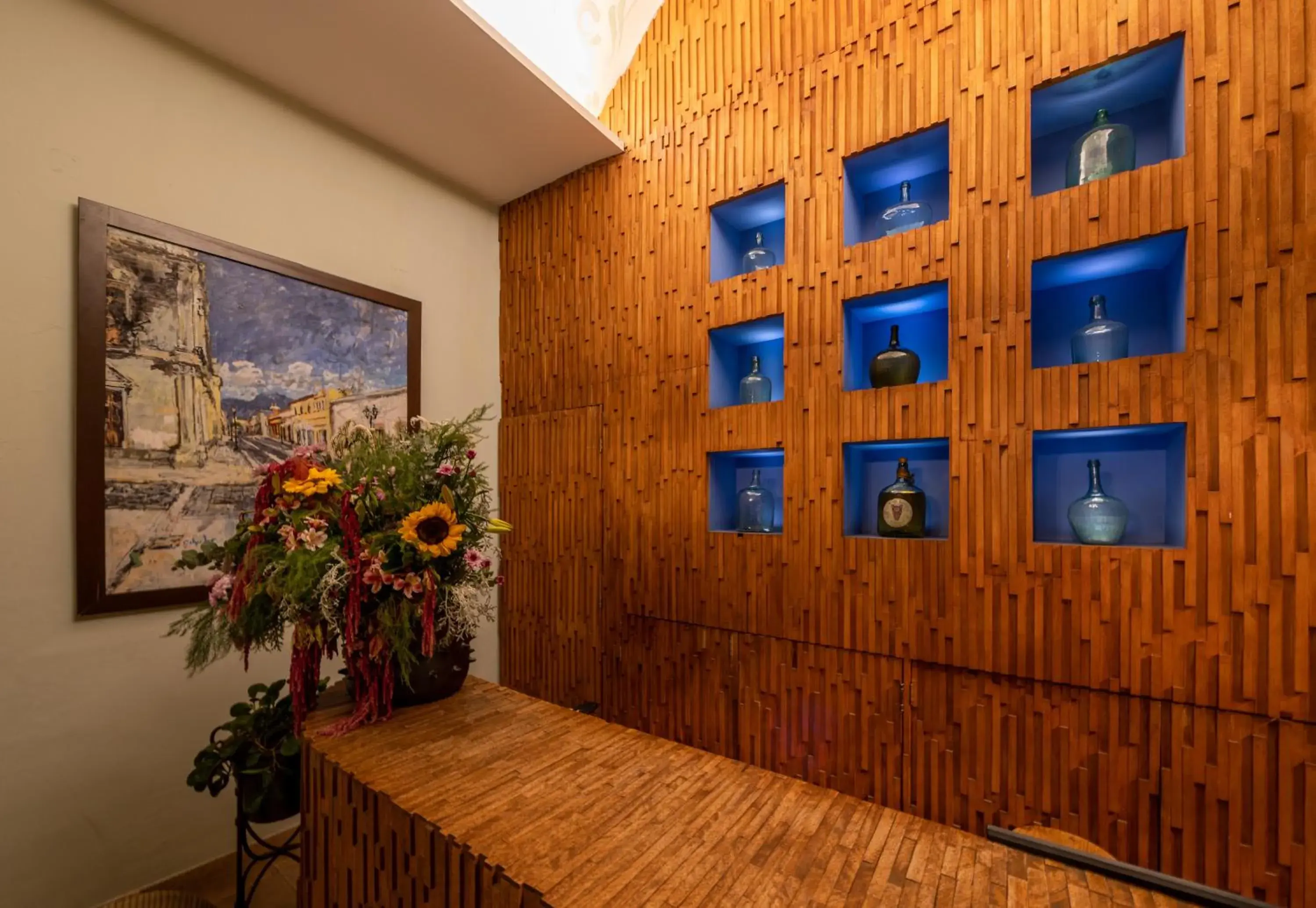 Lobby or reception in Casa De Sierra Azul