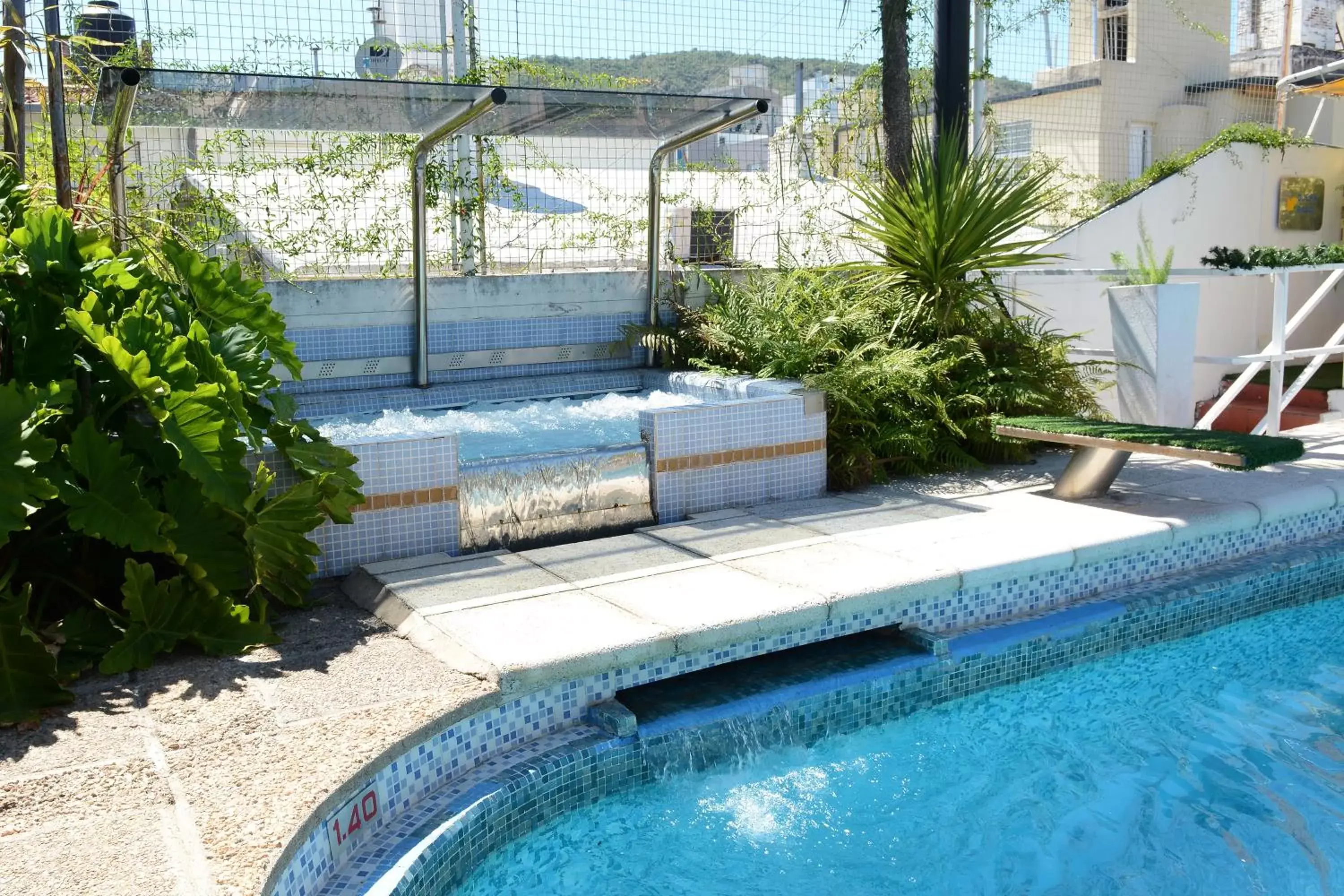 Swimming Pool in Hotel Capvio