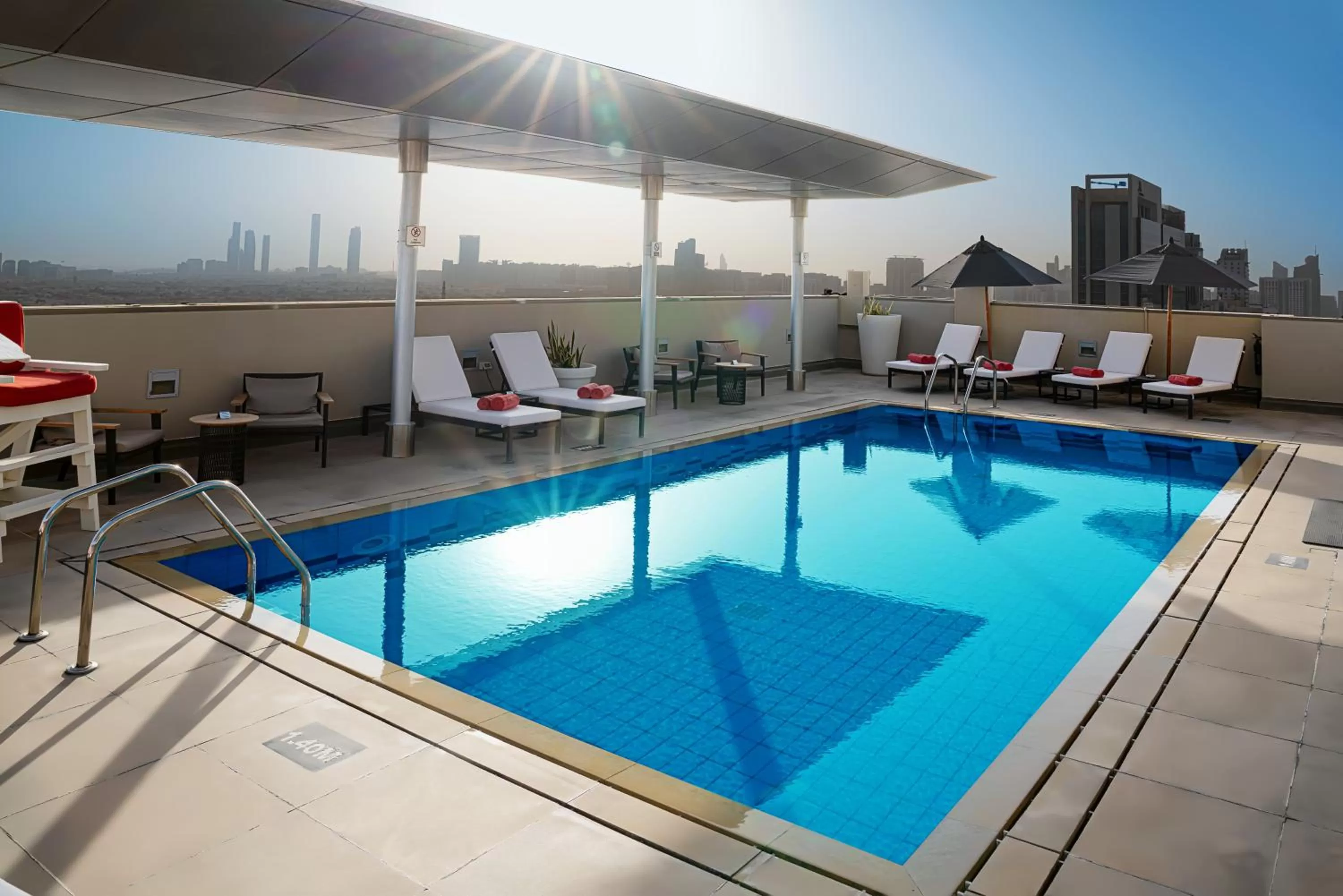 Swimming pool in Centro Al Manhal by Rotana