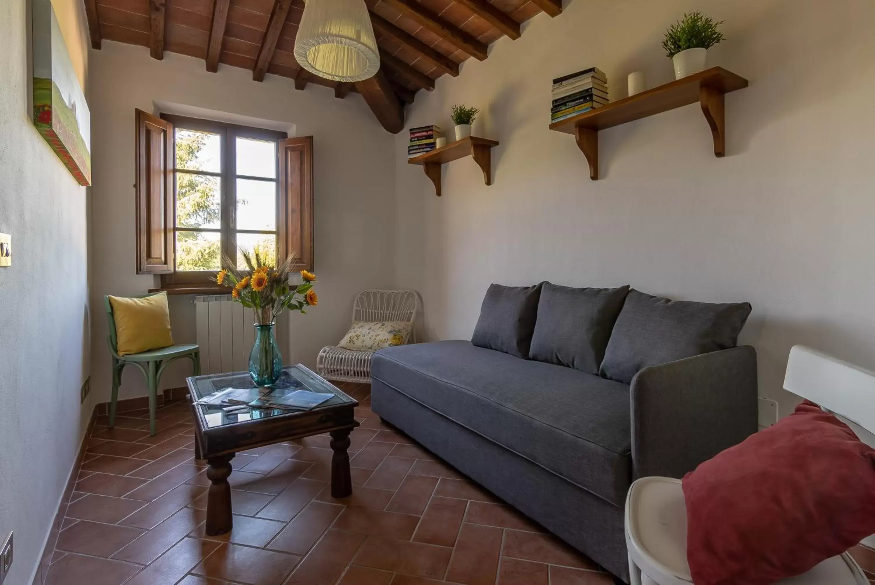 Living room, Seating Area in Borgo Terrosi
