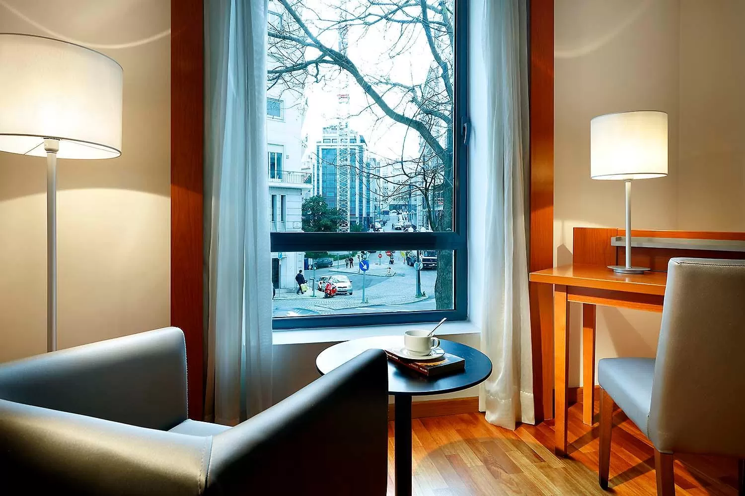 City view in Eurostars Lisboa Parque