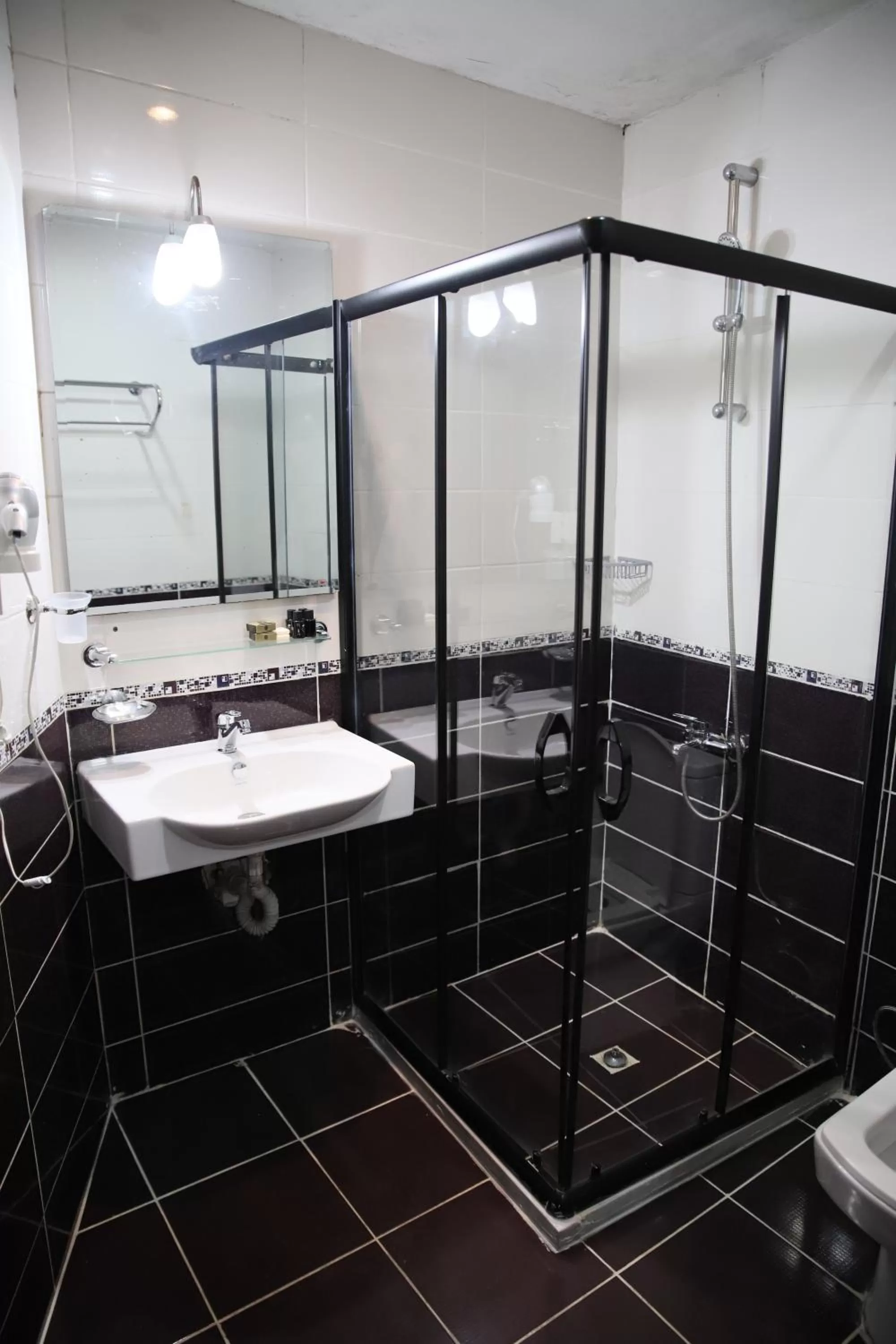 Bathroom in Basileus Hotel