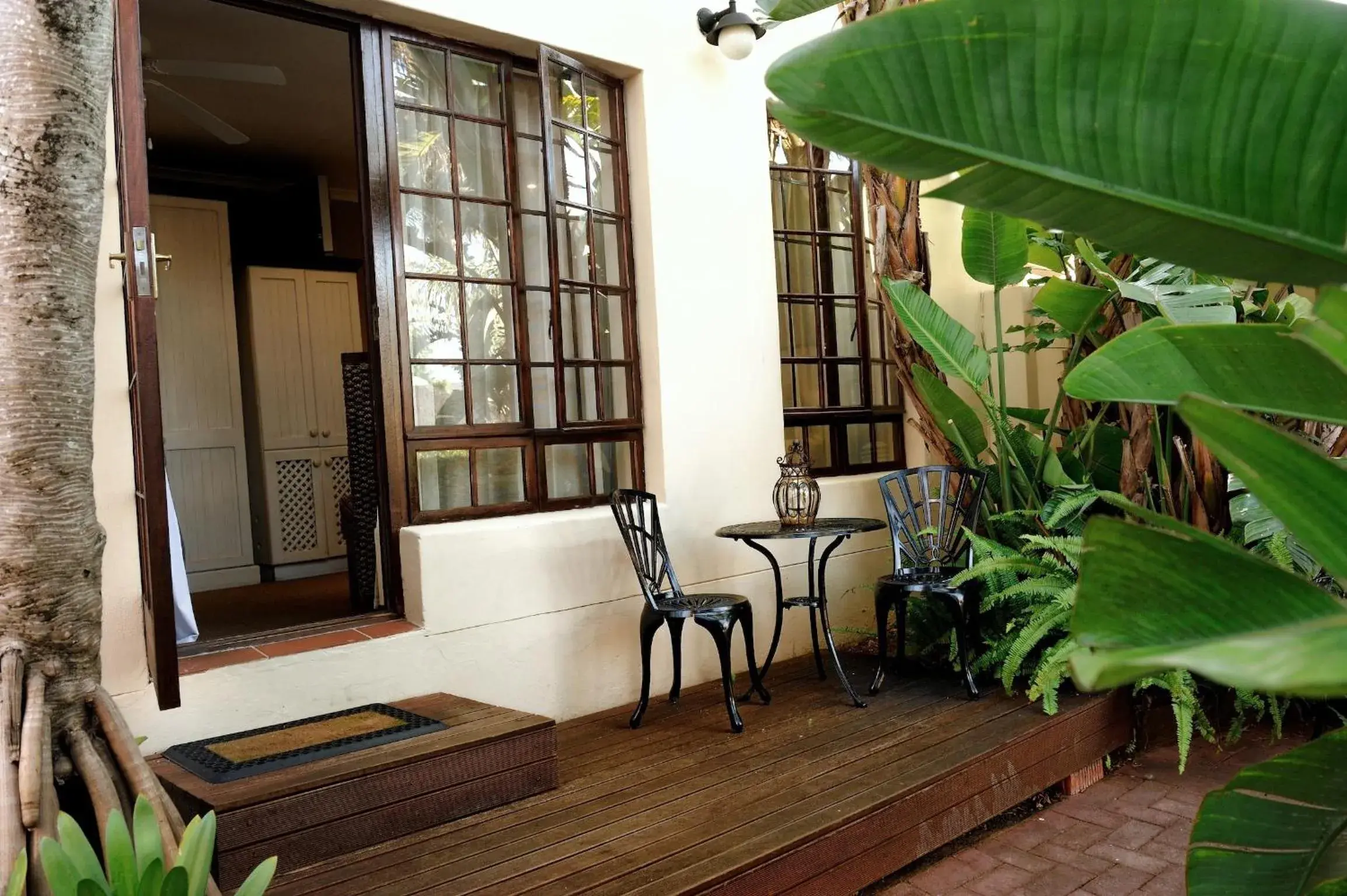 Patio in Bayside Guesthouse