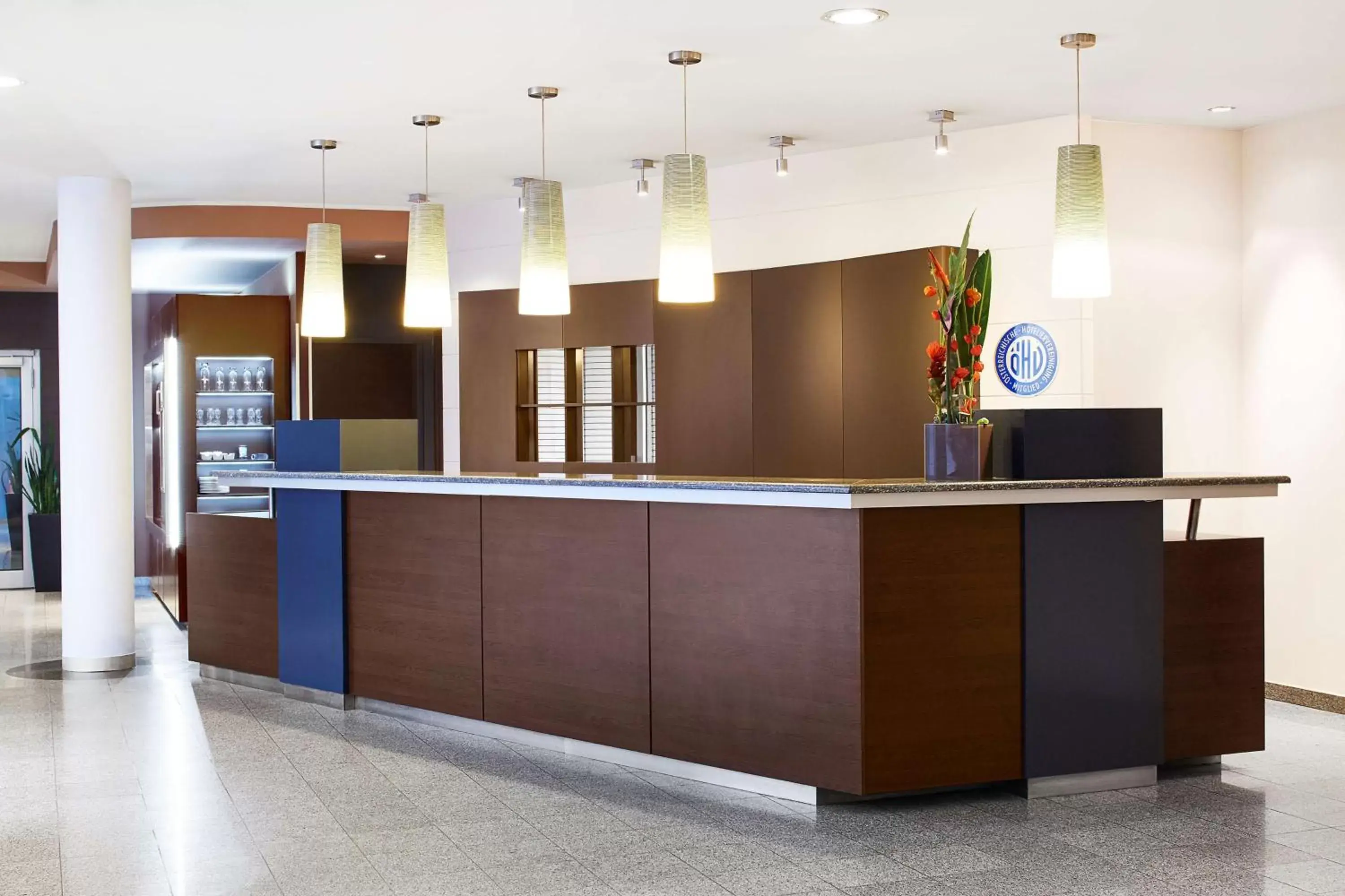 Lobby or reception in NH Wien City Lobby or reception in NH Wien City