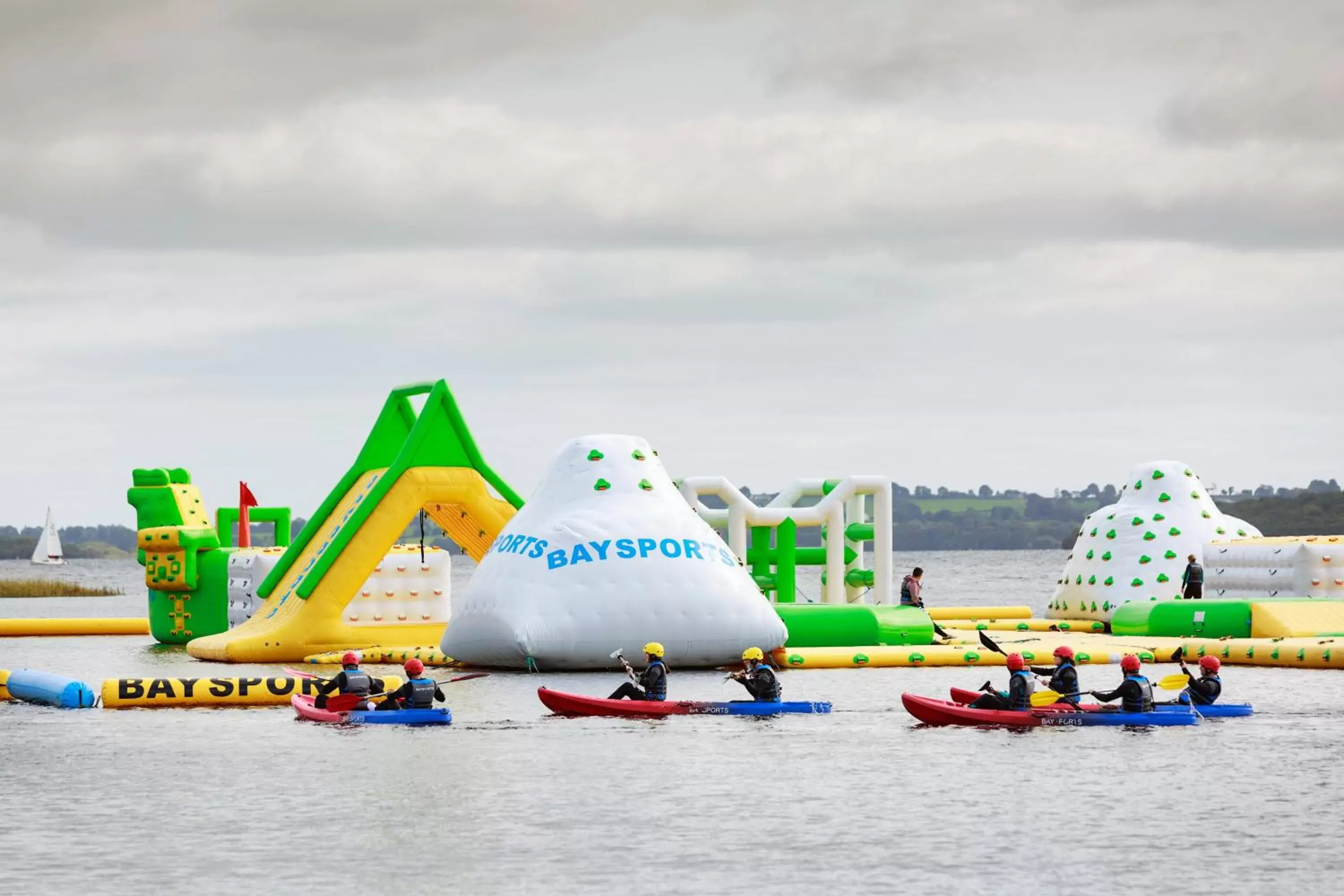 Aqua park in Athlone Springs Hotel