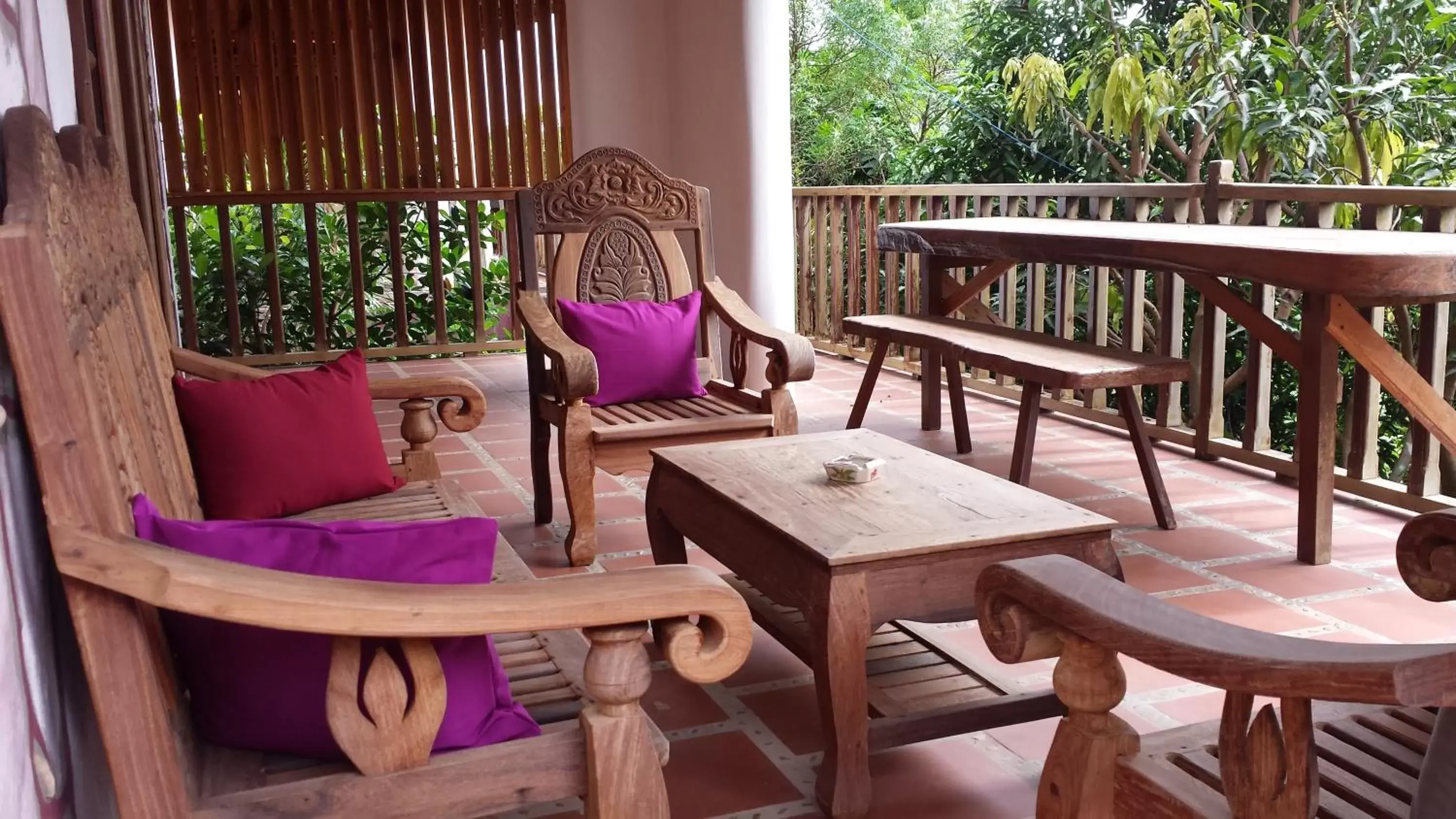 Balcony/Terrace, Seating Area in TARA LODGE Haven of peace