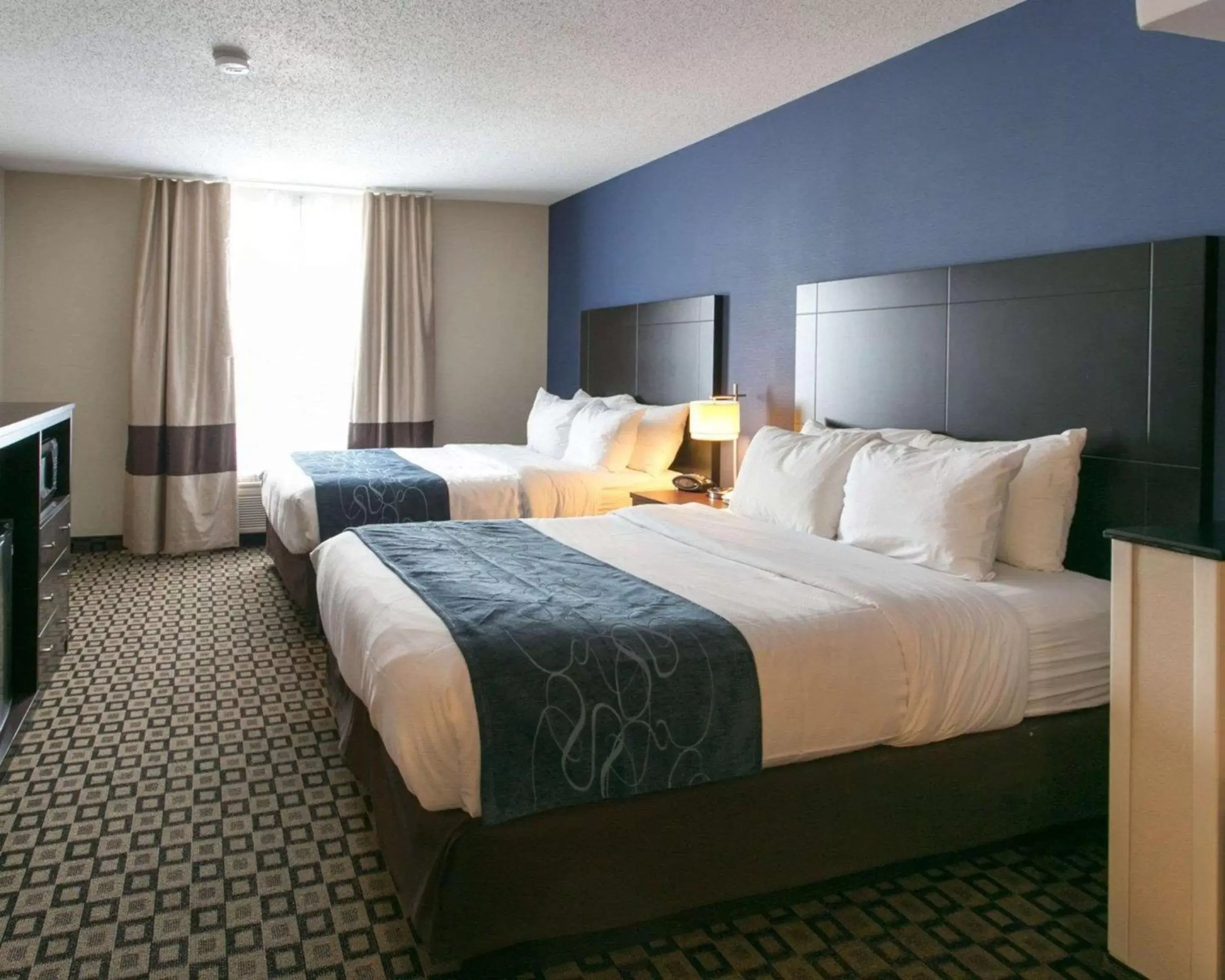 Photo of the whole room, Bed in Comfort Suites Benton Harbor - St. Joseph