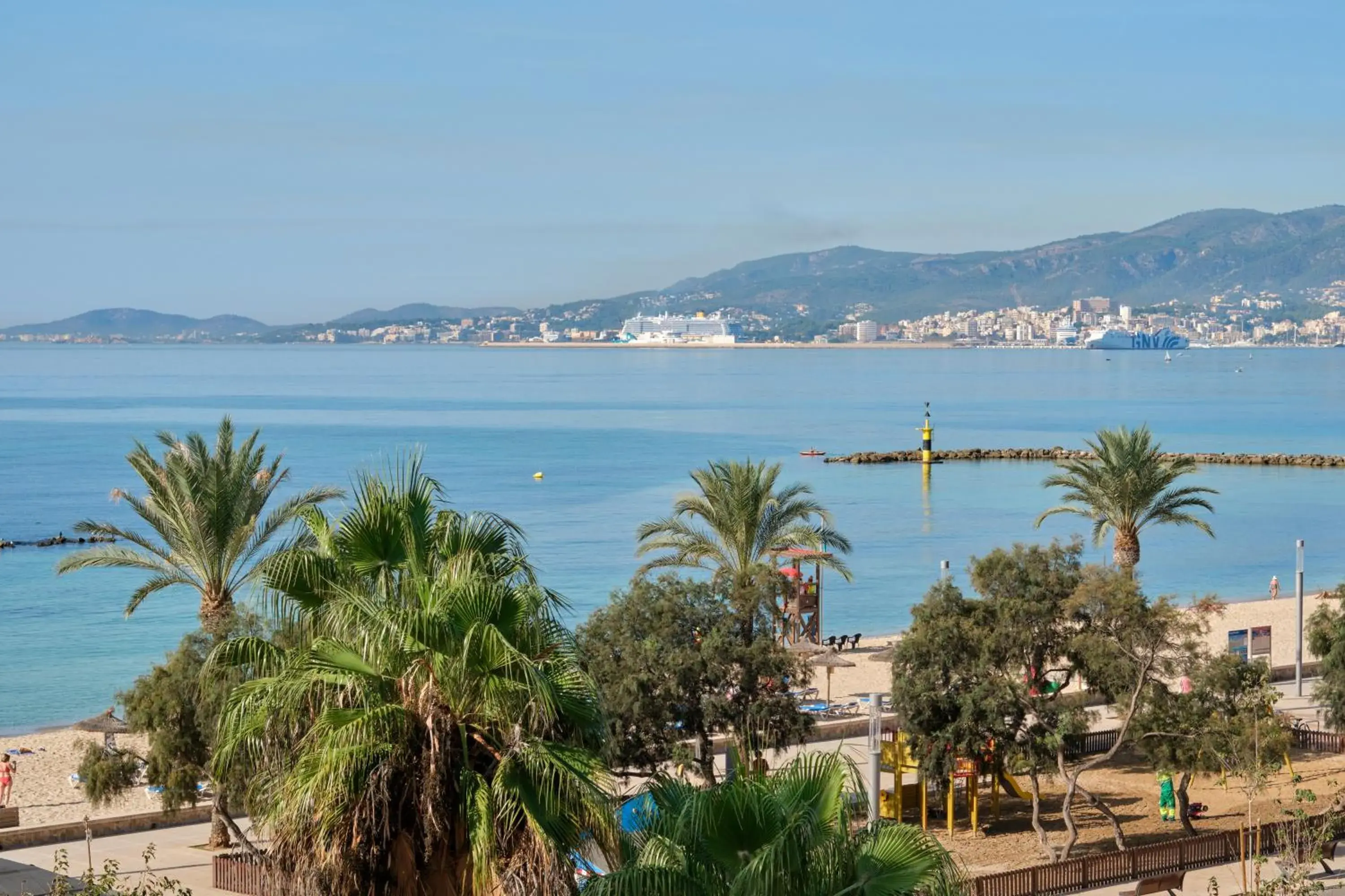 View (from property/room) in Hotel Ciutat Jardi