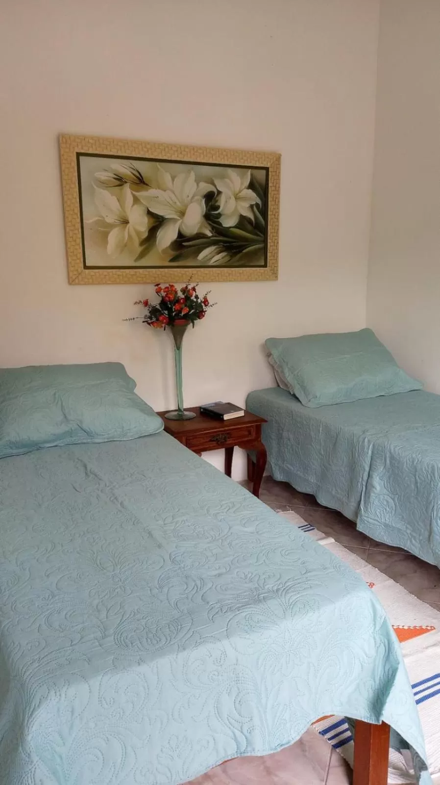 Bed in Pousada Recanto Das Emerências