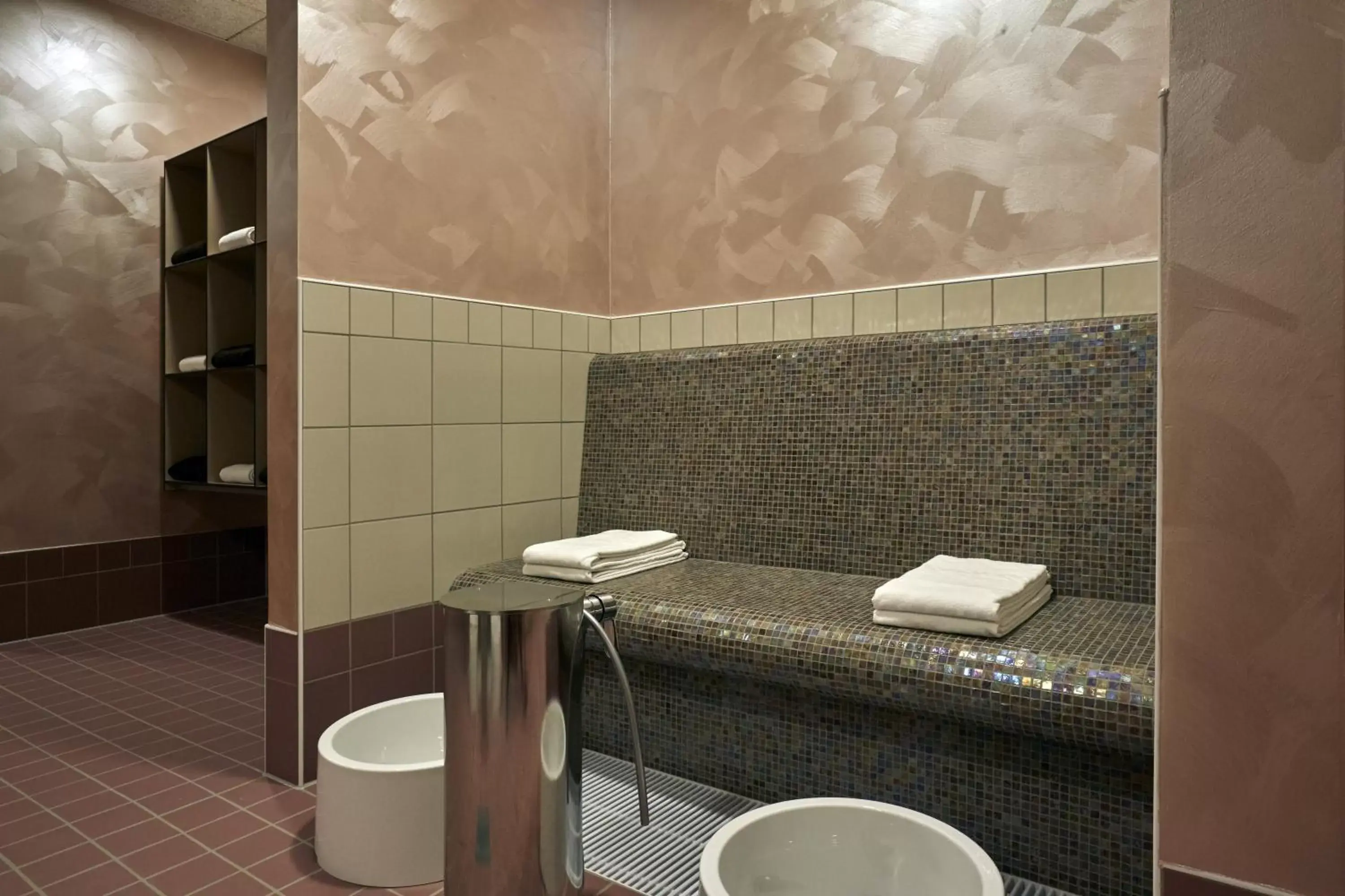 Sauna, Bathroom in H+ Hotel & SPA Friedrichroda